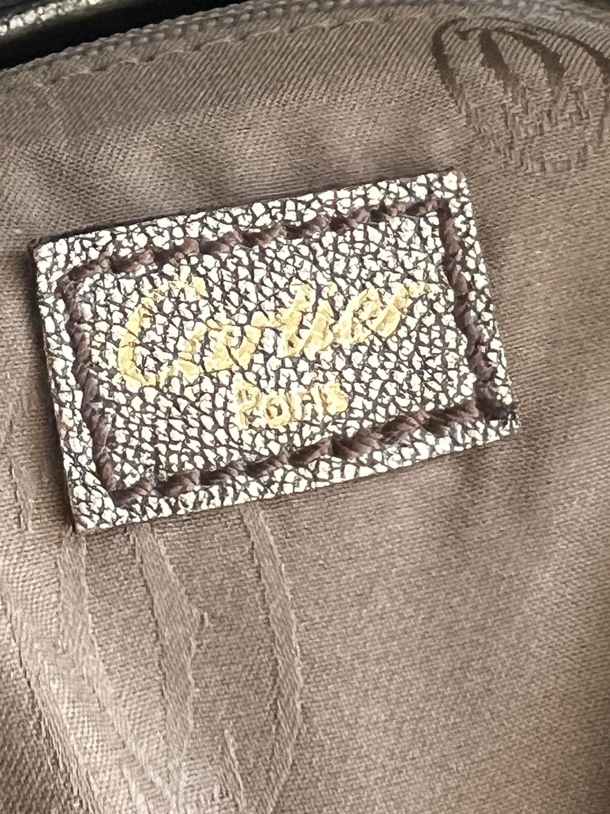Cartier Cartier Marcello Leather Gold Handbag Size ONE SIZE - 23 Thumbnail