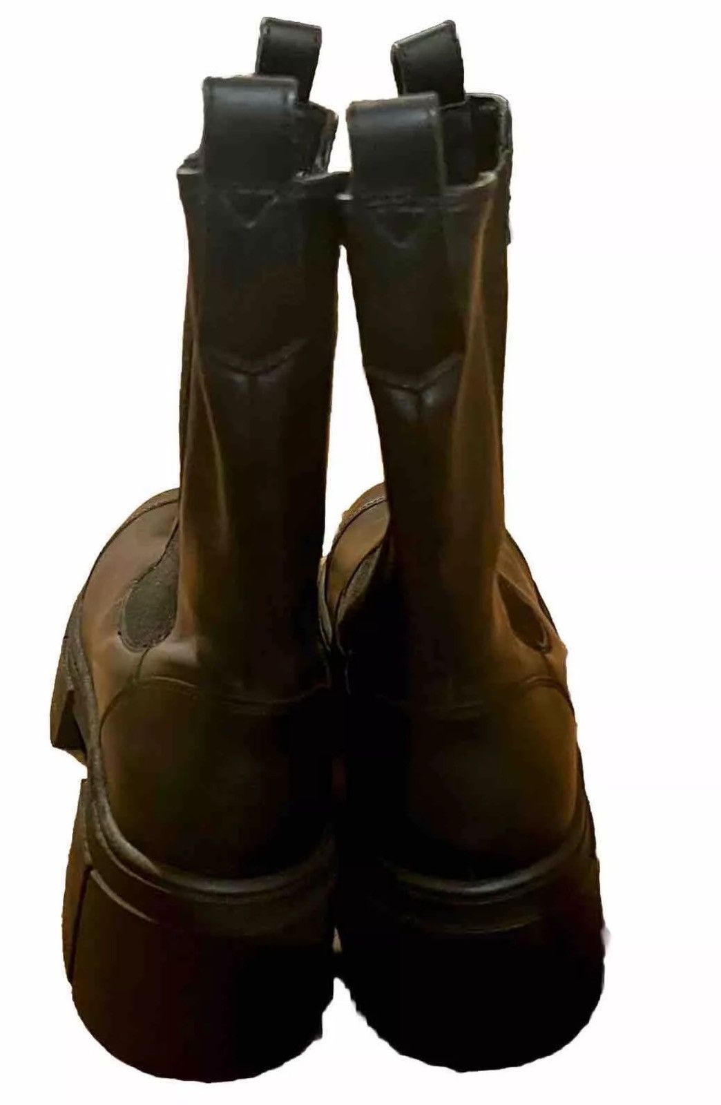Free People NEW FREE PEOPLE MAREN CHELSA BOOT BLACK SIZE US 9 MID CALF Size US 9 / IT 39 - 4 Thumbnail