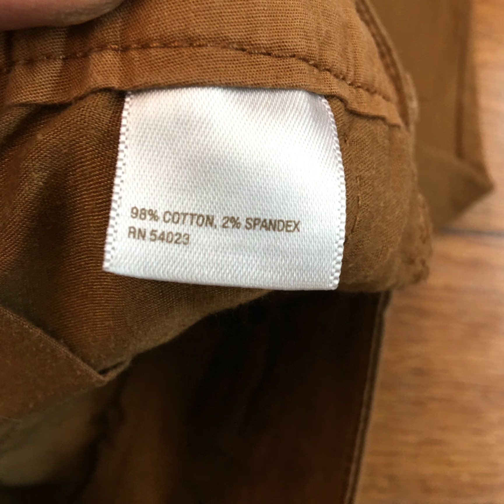 Old Navy VINTAGE Old Navy Women's Khaki Brown Mid Rise Casual Straight Pants Size 6 Size 32" / US 10 / IT 46 - 7 Thumbnail