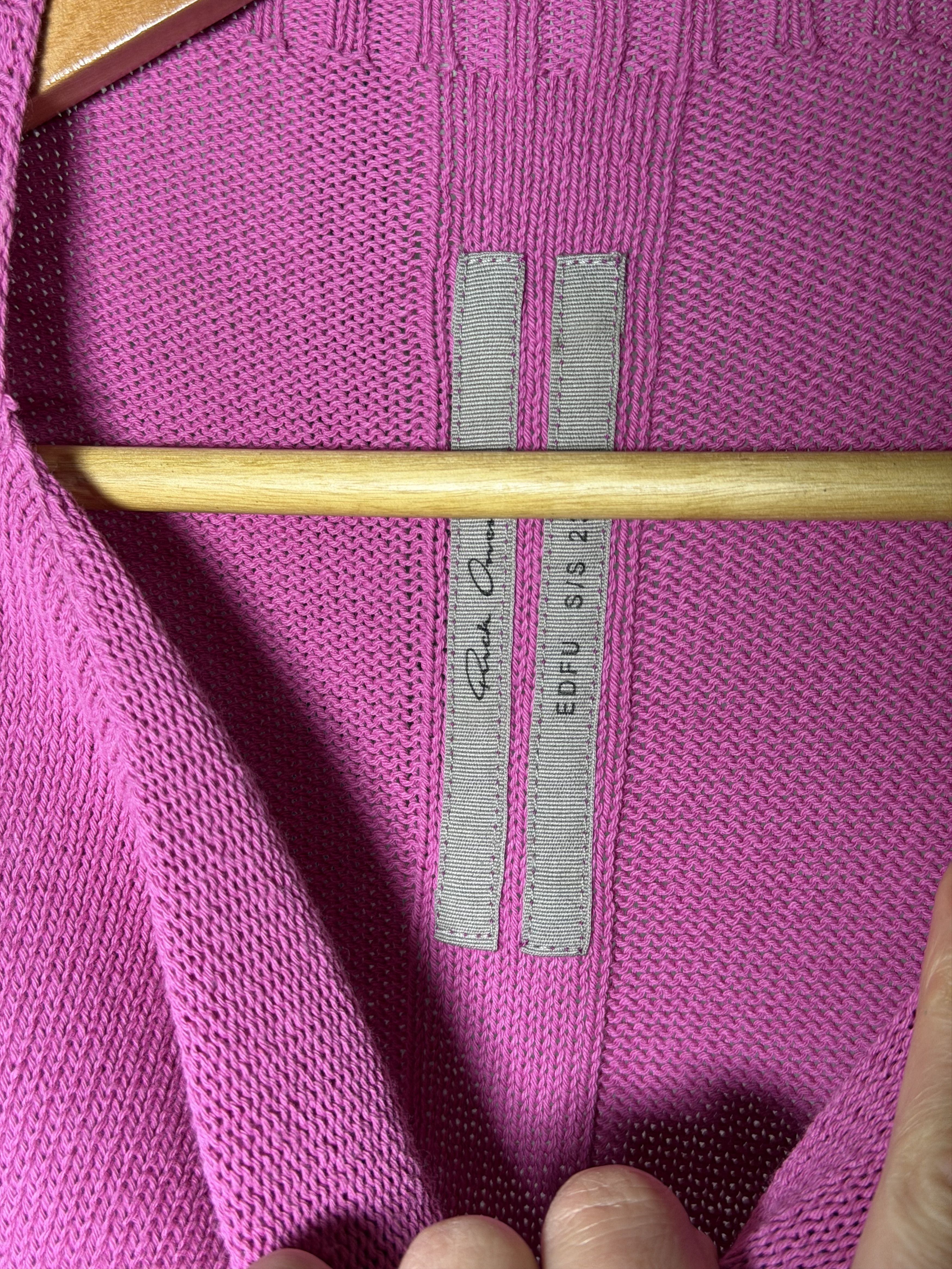 Rick Owens Rick Owens Edfu Cap-sleeve Knitted Midi Hot Pink Dress Size M / US 6-8 / IT 42-44 - 6 Thumbnail