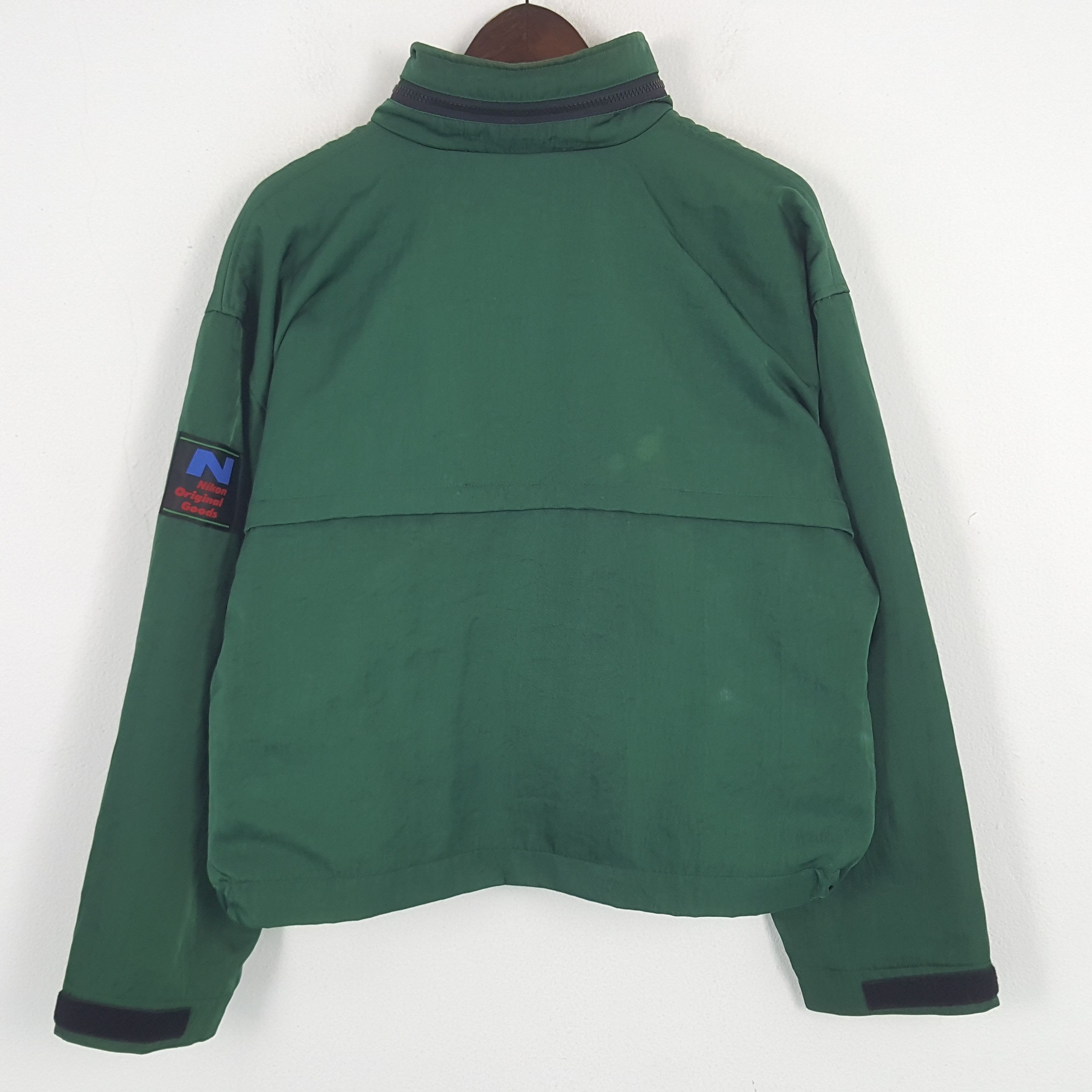 Nikon × Vintage Vintage Nikon Zipper Windbreaker Jacket Size US M / EU 48-50 / 2 - 3 Thumbnail