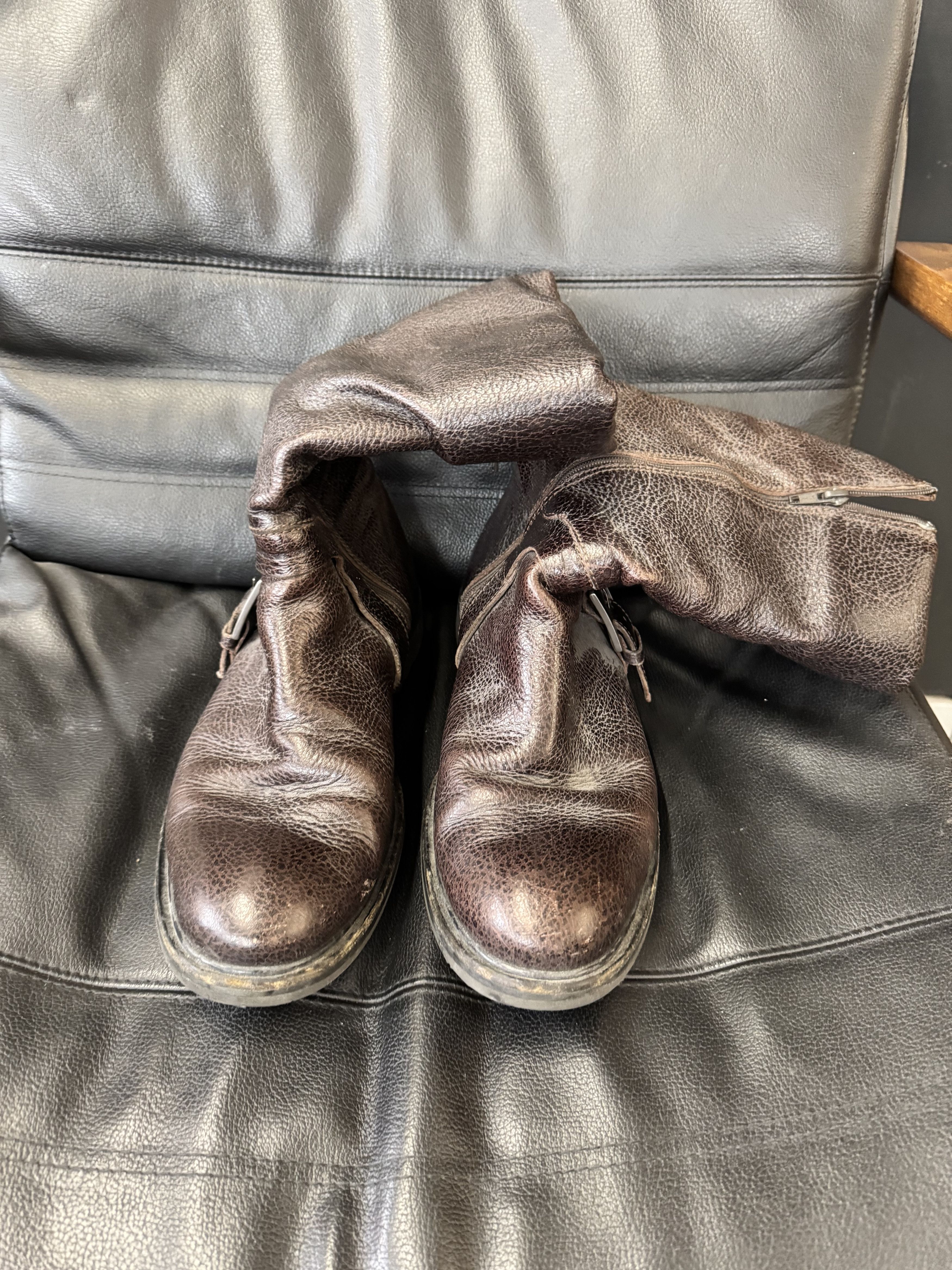 Emporio Armani Boots with buckle and fur lining Size US 9.5 / EU 42-43 - 3 Thumbnail