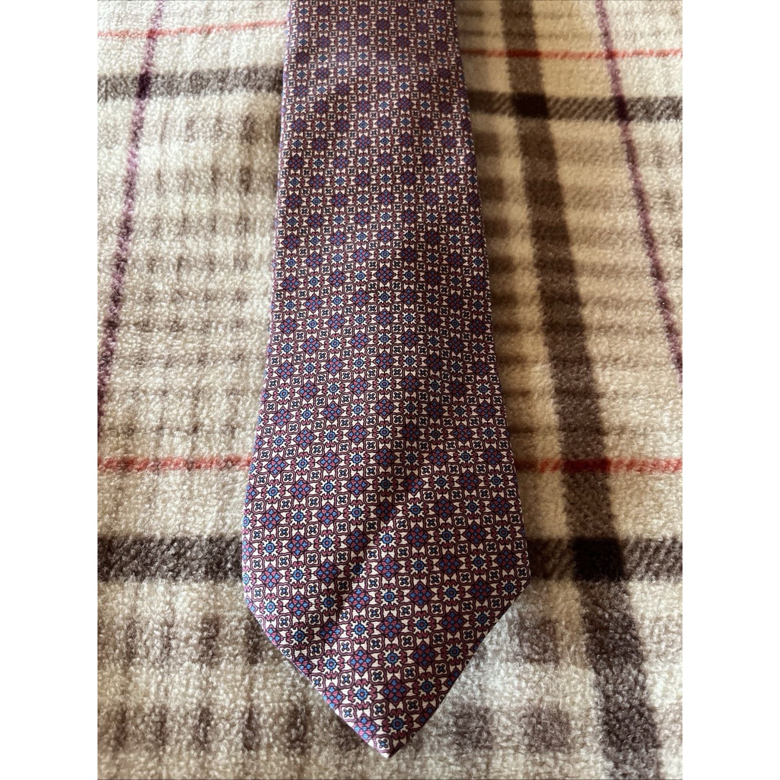 Windsor Smith Windsor Shirt Company Vintage Men’s Necktie 100% Silk Tie Size ONE SIZE - 2 Thumbnail