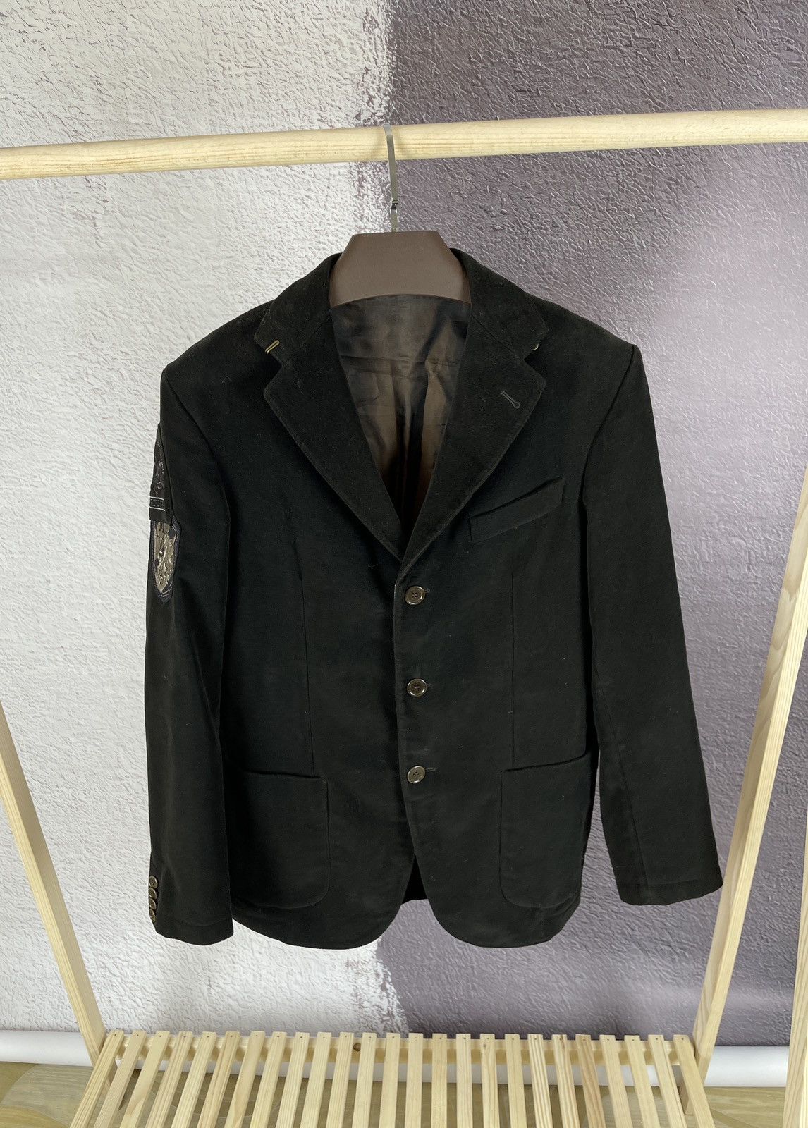 La Martina La Martina Saddlery Polo Argentina black blazer sport coat Size 40R - 3 Thumbnail