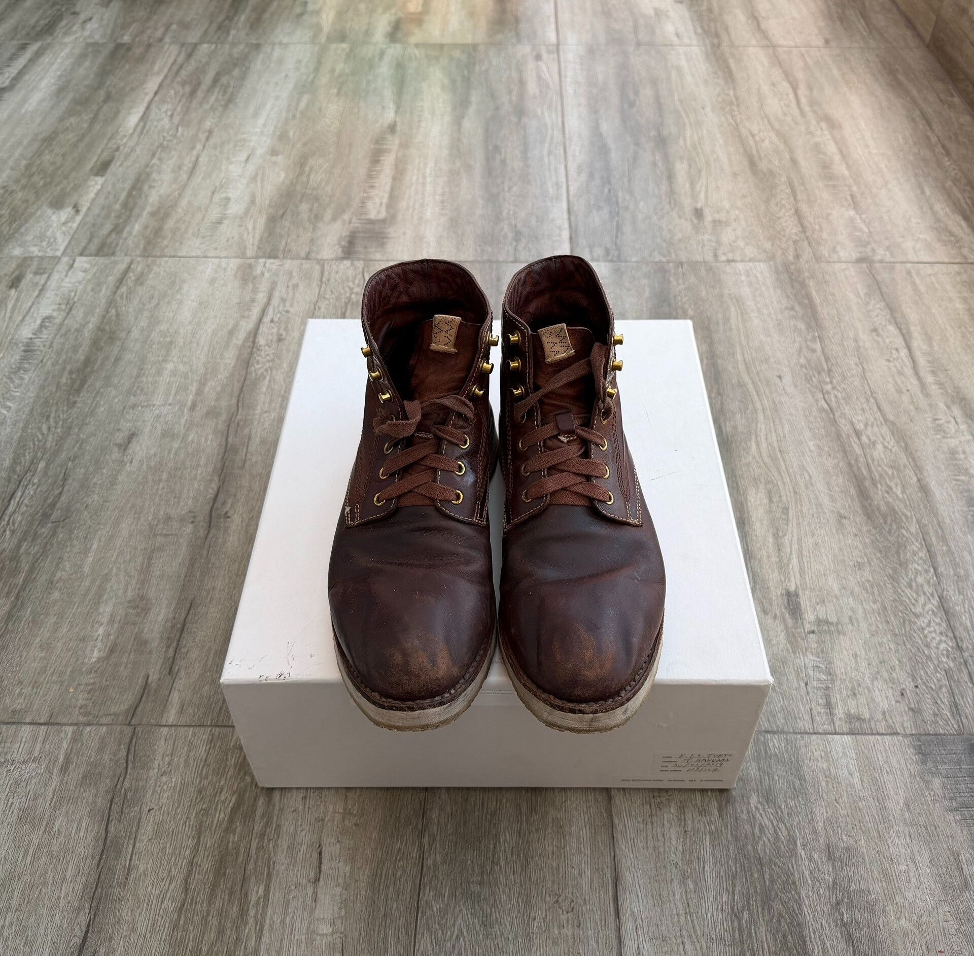 Visvim visvim virgil folk kangaroo skin boots Size US 8.5 / EU 41-42 - 1 Thumbnail