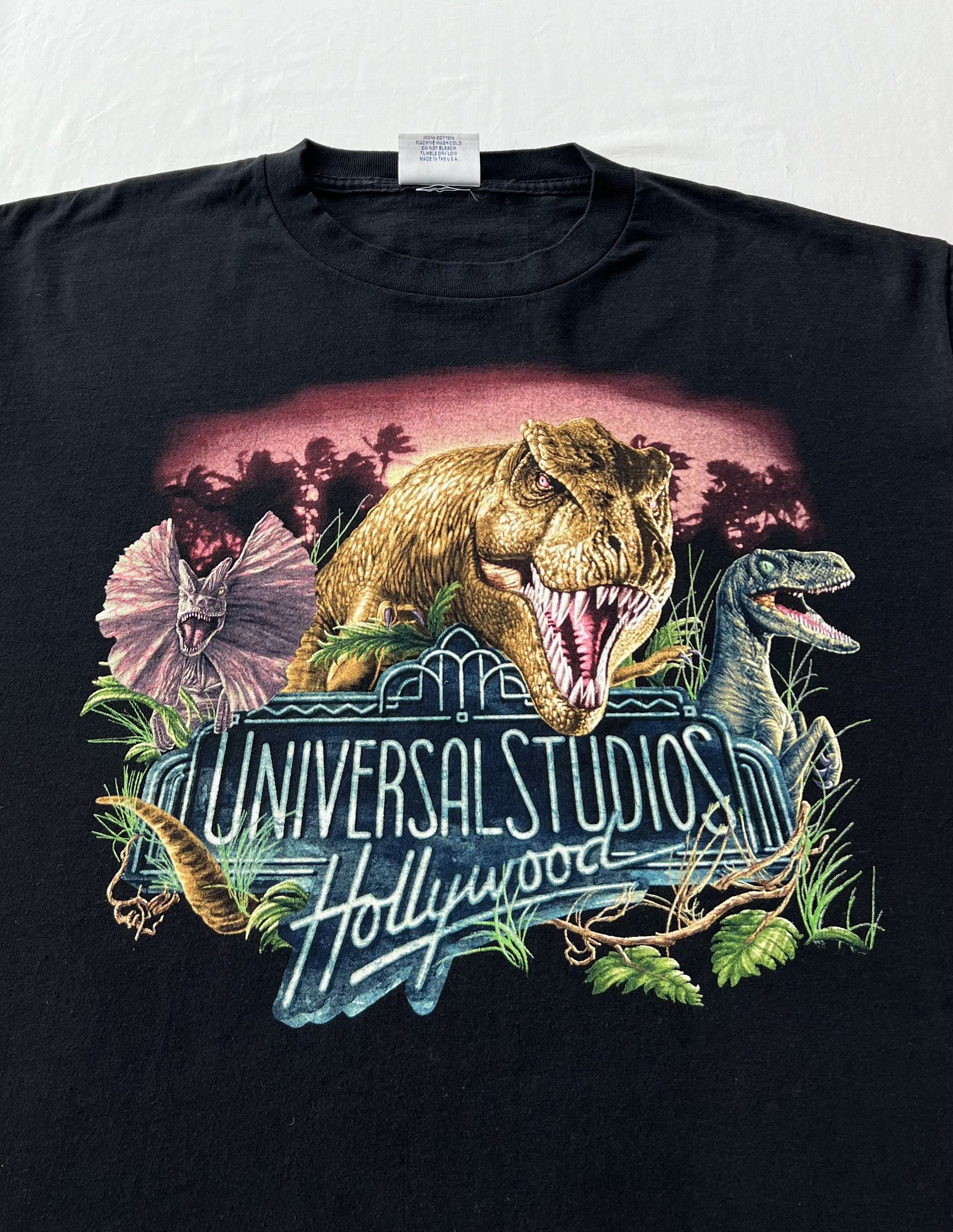 Universal Studios Vintage 90s Jurassic Park Universal Studios Hollywood Movie Size US XL / EU 56 / 4 - 3 Thumbnail