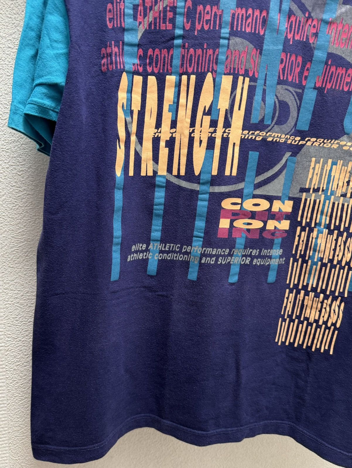 Nike Nike fullprint vintage rare t-shirt 1990th madeinusa L orego Size US L / EU 52-54 / 3 - 4 Thumbnail