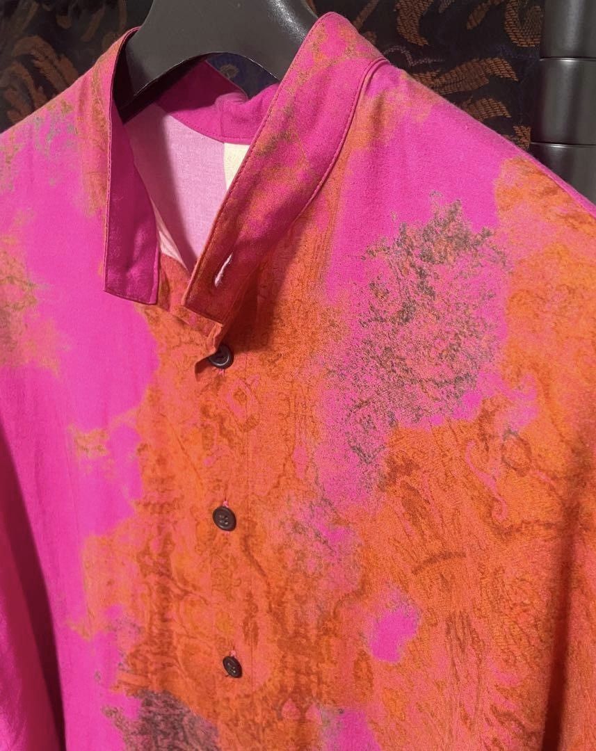 Ground Y AW23 Pink Shirt Rayon Size US S / EU 44-46 / 1 - 3 Thumbnail