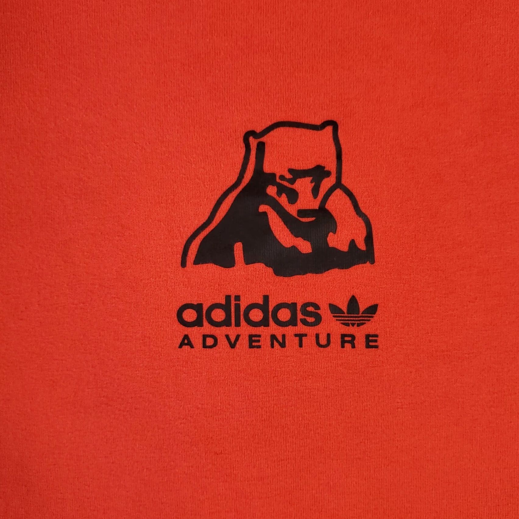 Adidas Adidas T Shirt Mens XL Orange Logo Short Sleeve Crew Neck Cotton Blend Casual Sports Classic Unisex Adults Mens XL Orange Logo Tee Size US XL / EU 56 / 4 - 2 Thumbnail