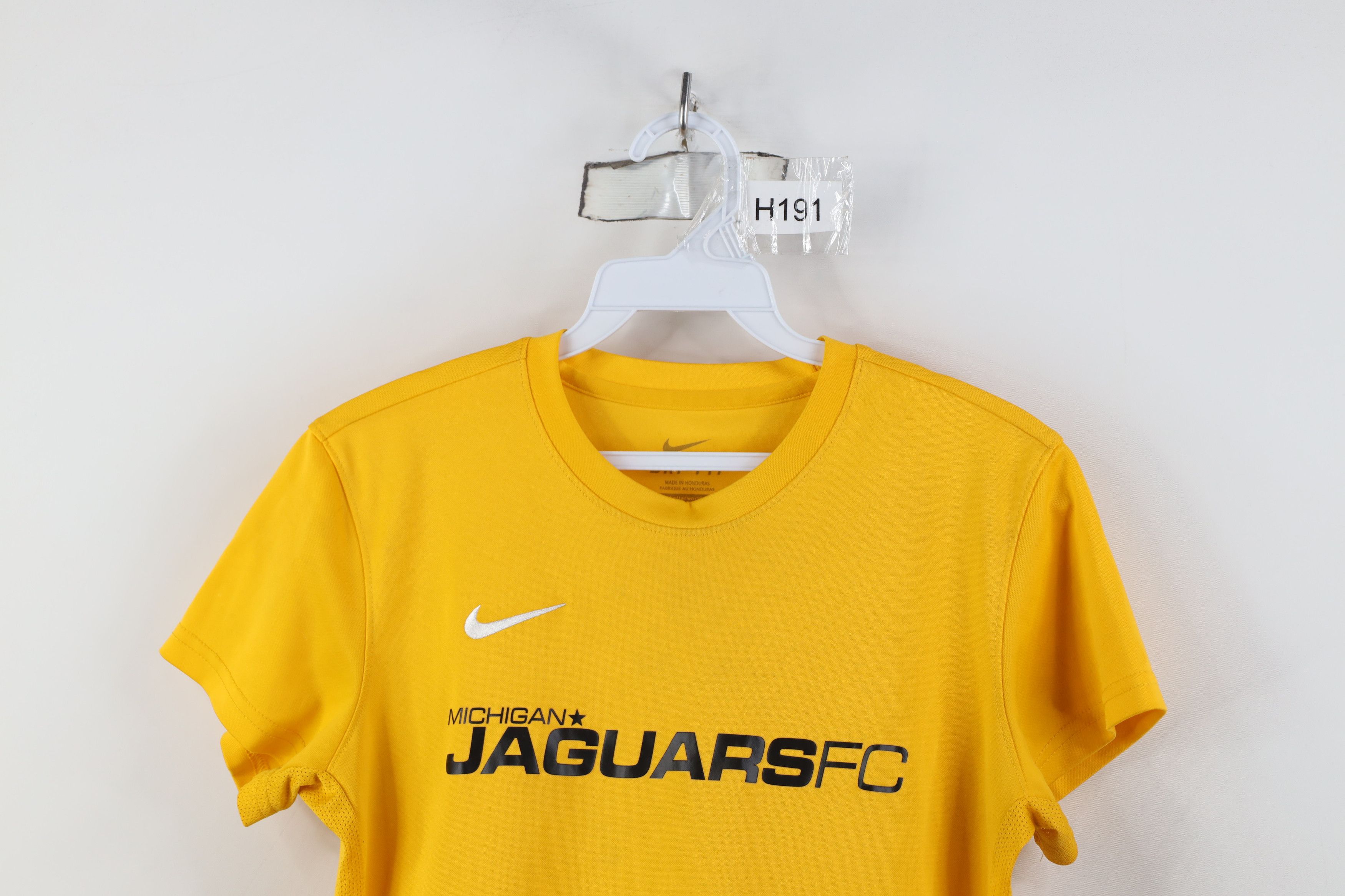 Nike Nike Soccer Spell Michigan Jaguars FC Soccer Jersey Yellow Size S / US 4 / IT 40 - 2 Thumbnail