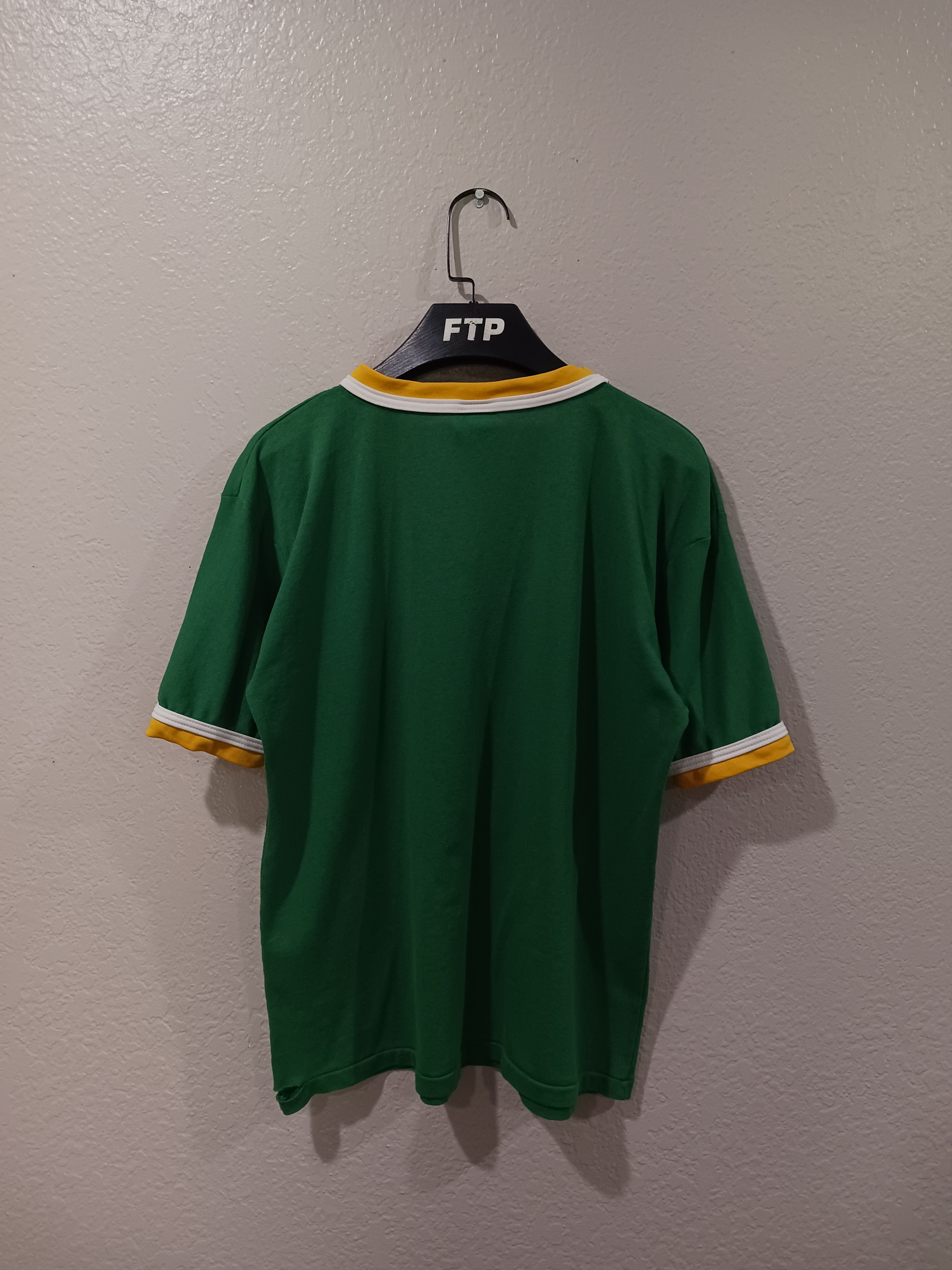 Vintage Don Alleson Athletic St. Kevin Track Vintage 90s V-Neck Tee Size US L / EU 52-54 / 3 - 2 Thumbnail