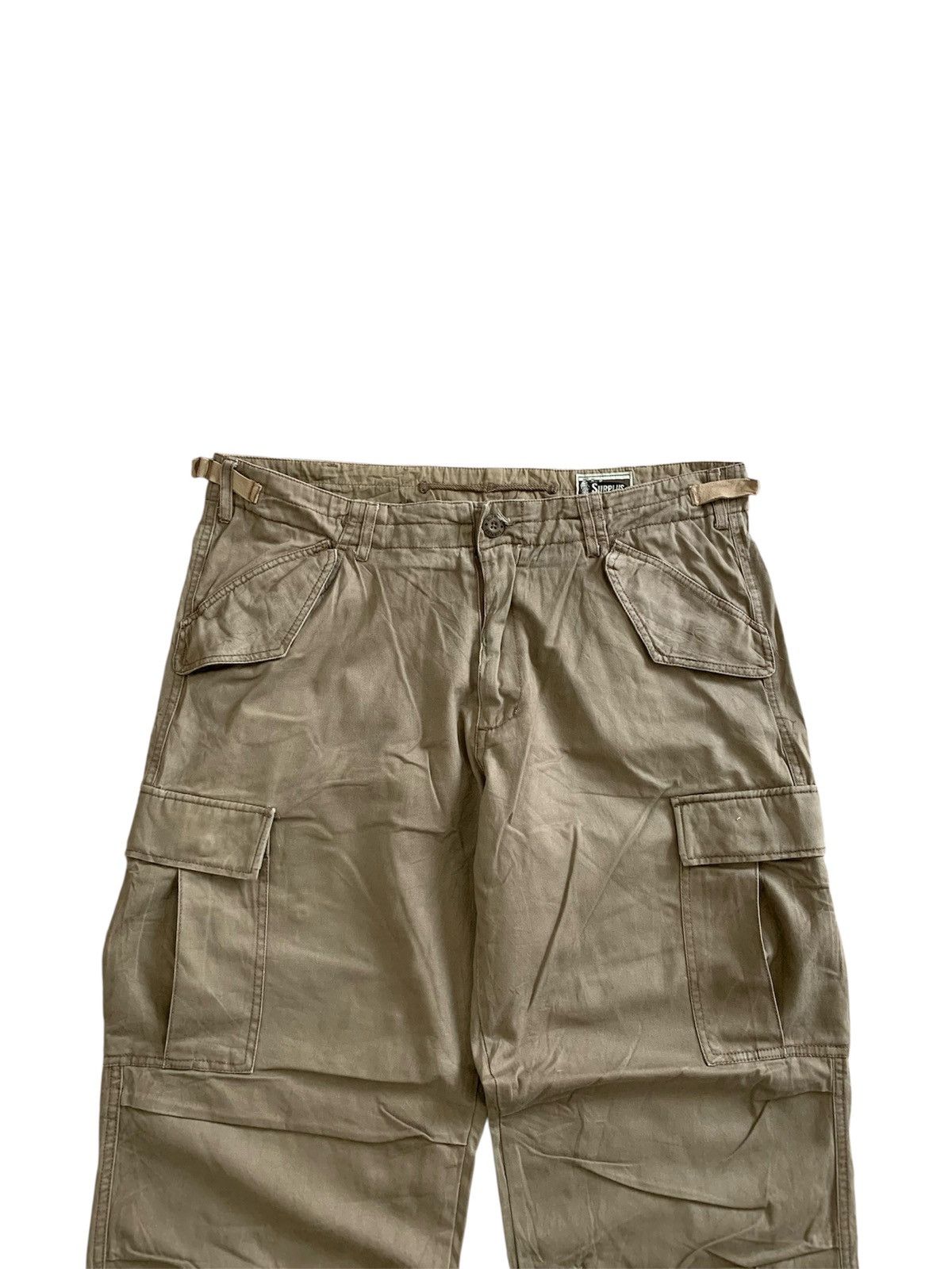 Japanese Brand Surplus Seminary Military Cargo Trousers Size US 34 / EU 50 - 3 Thumbnail