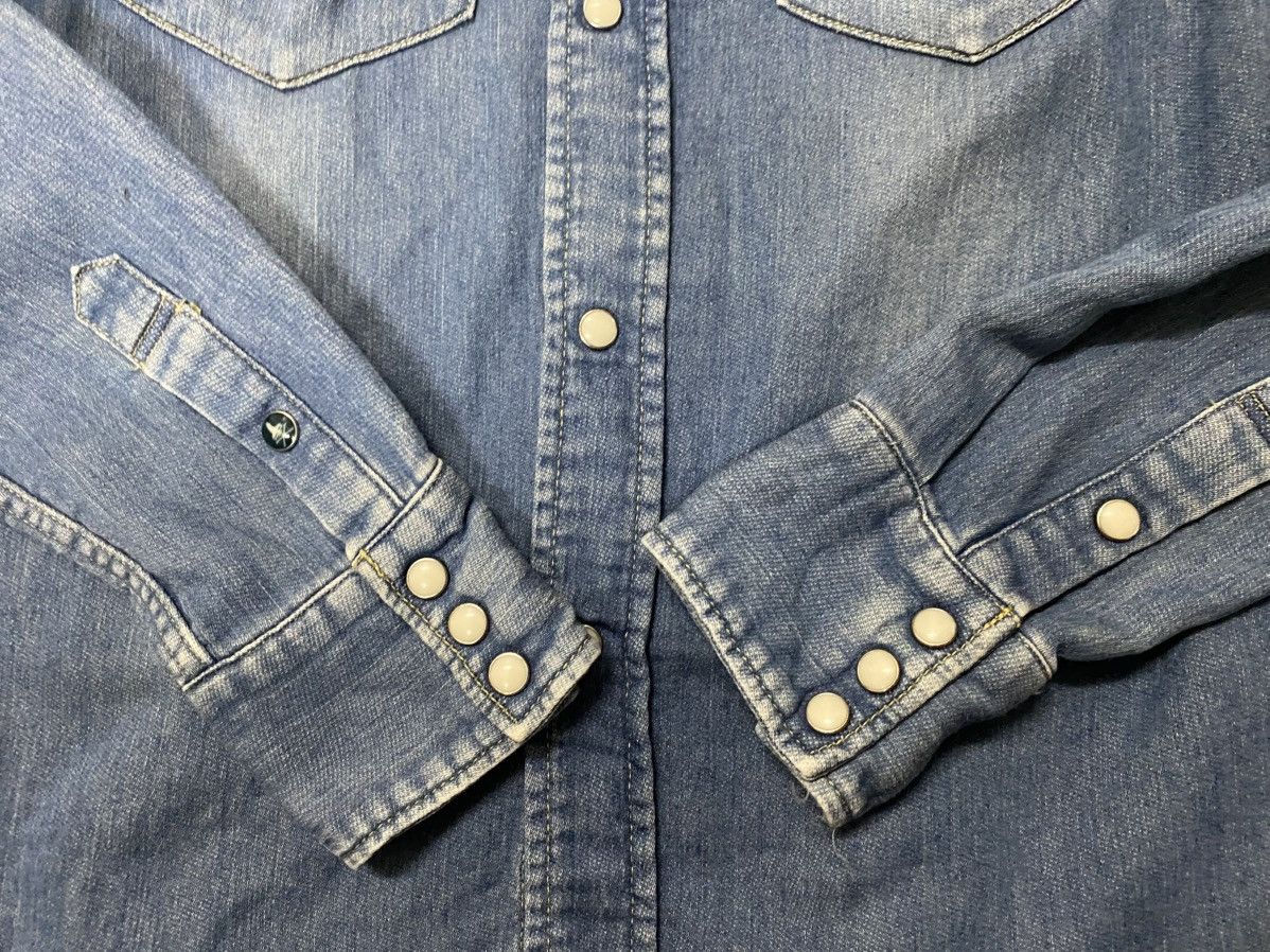 Hysteric Glamour Hysteric Glamour Denim Western Shirt Print Lined Size US XS / EU 42 / 0 - 4 Thumbnail