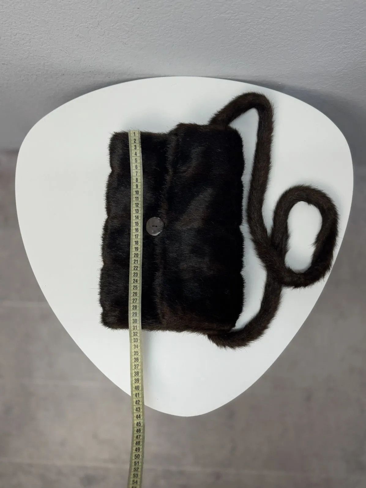 If Six Was Nine Vintage Hysteric Glamour Style Fur Rabbit Opium Bag Gothic Size ONE SIZE - 19 Thumbnail