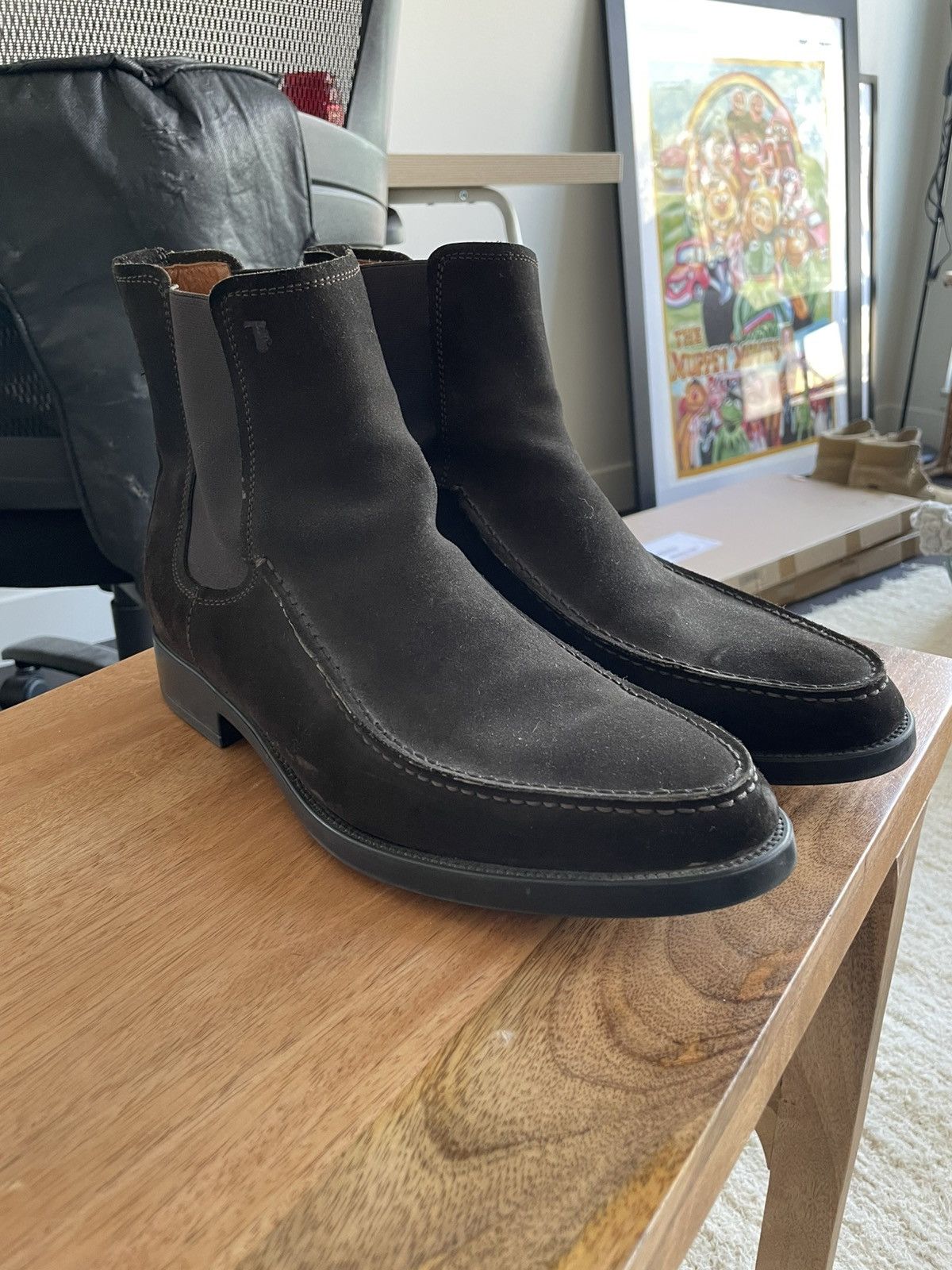 Tod's Tod’s Leather Chelsea Boots Size US 10.5 / EU 43-44 - 1 Thumbnail