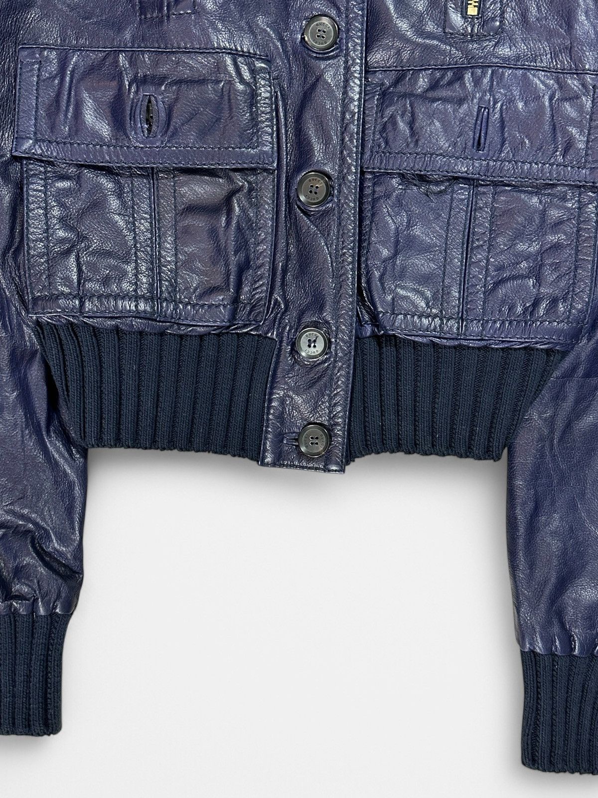 Gucci Gucci - Madonna Leather Jacket Size S / US 4 / IT 40 - 4 Thumbnail