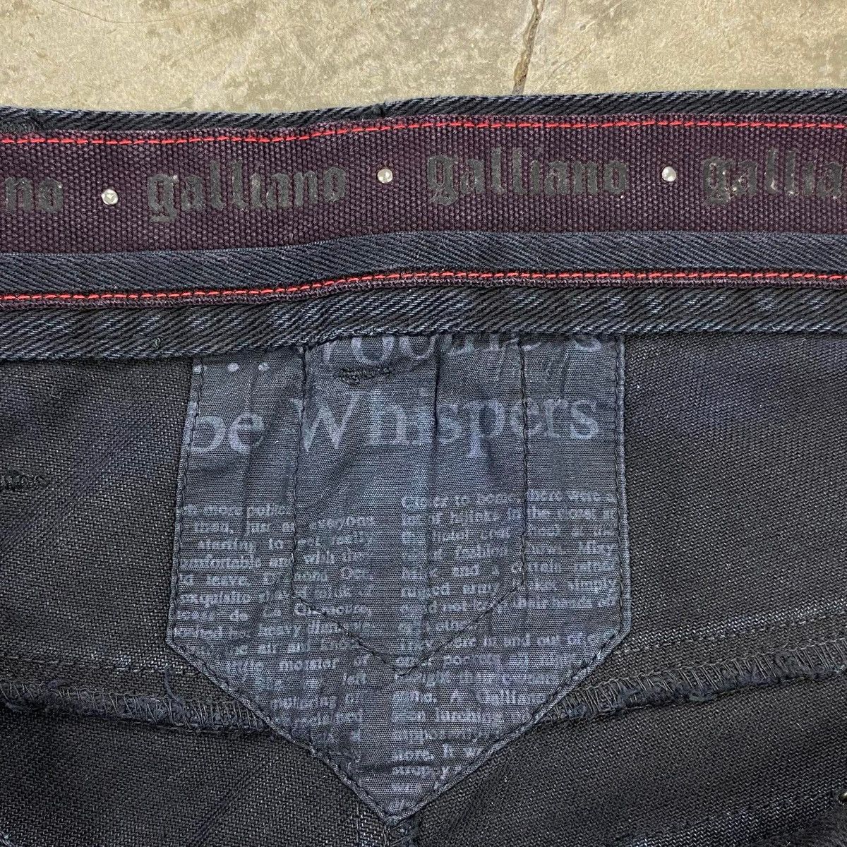 John Galliano Cargo Biker Jeans Jeans Size US 32 / EU 48 - 8 Thumbnail