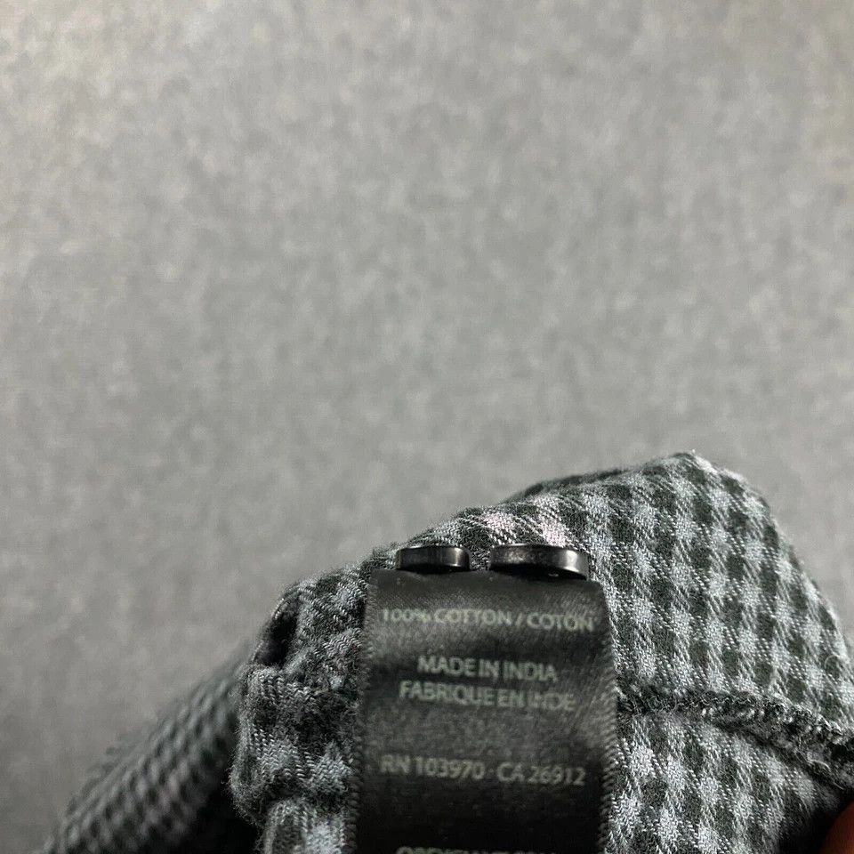 Obey Obey Flannel Shirt Women's XS Gingham Tie Dye Top Button Up Size XS / US 0-2 / IT 36-38 - 8 Thumbnail