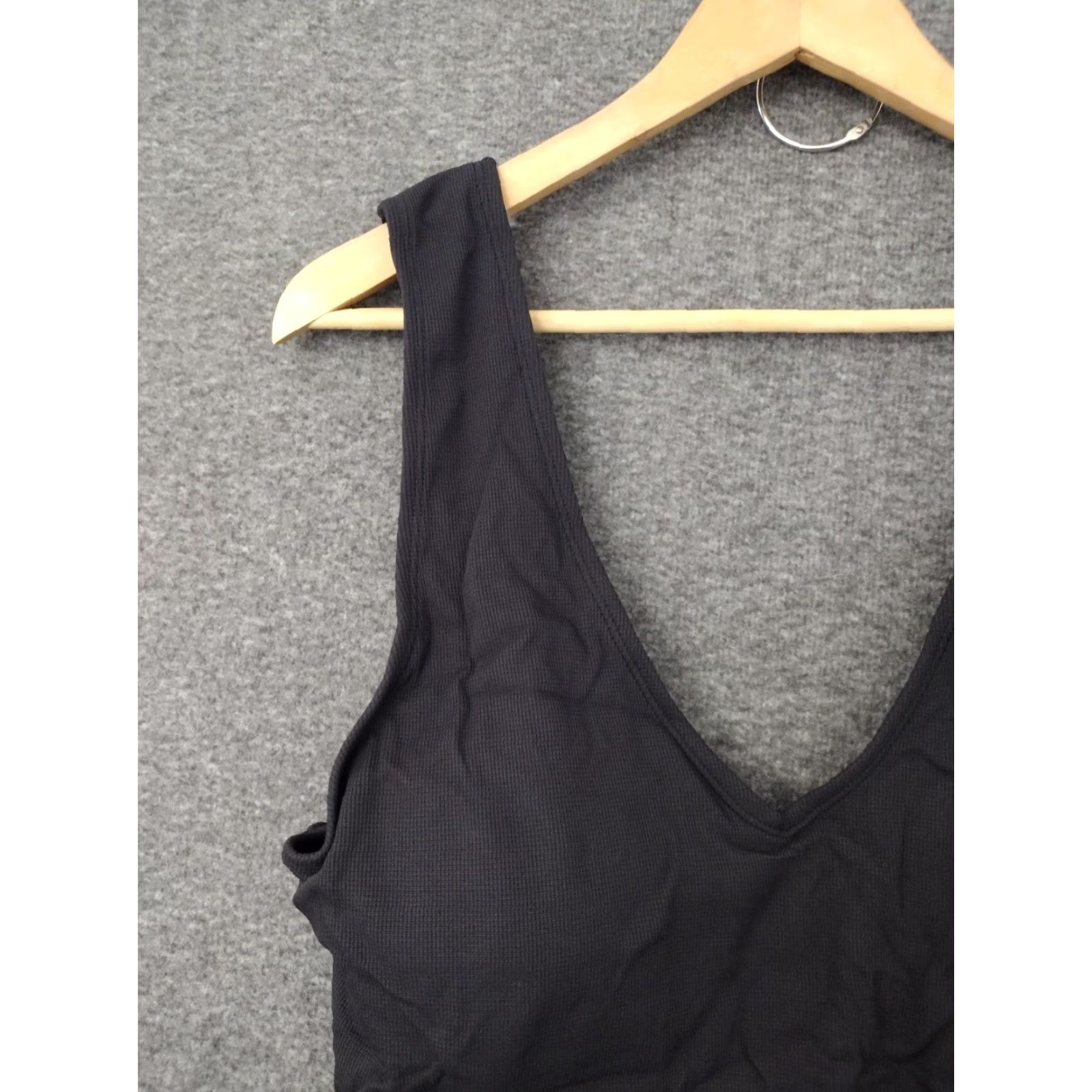 Vintage Toluca One Piece Bathing Suit 4XL Textured Onyx Belted Swim Midi Black Women Size ONE SIZE - 7 Thumbnail