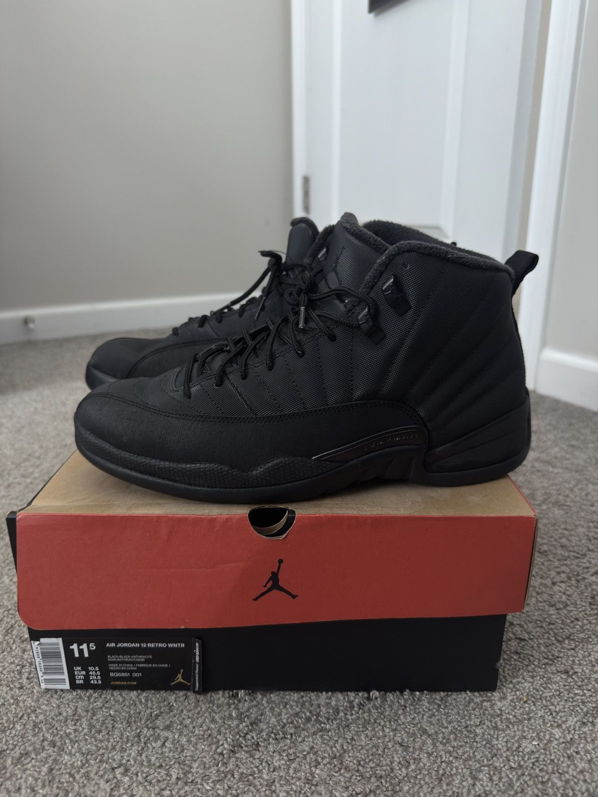 Jordan Brand Jordan 12 Winter Size US 11.5 / EU 44-45 - 1 Thumbnail