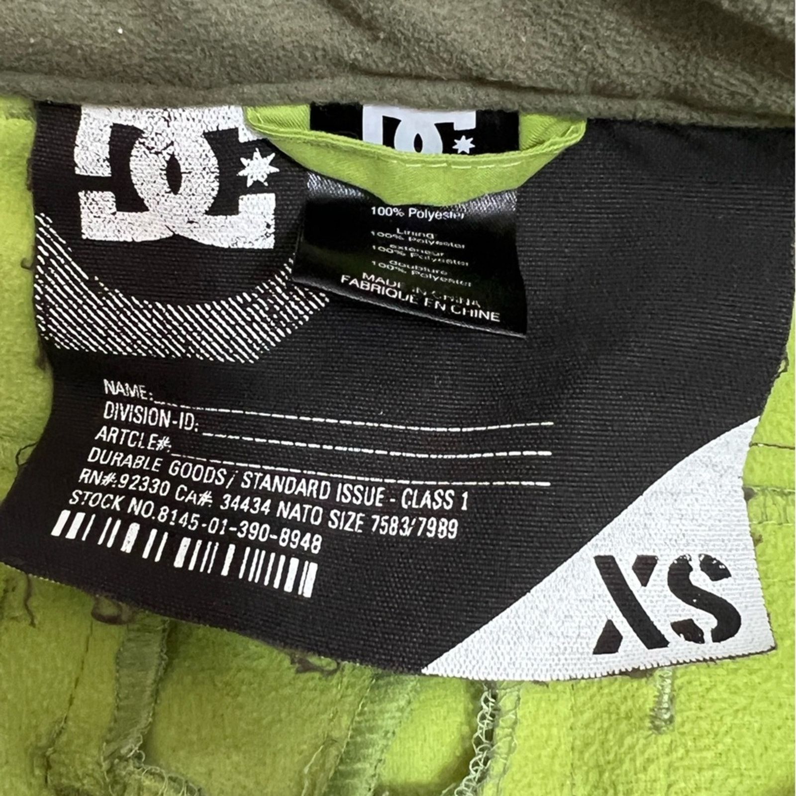 DC DC Fernie Snowboarding Pants Mens XS Waterproof Vintage Rare Size US 30 / EU 46 - 14 Thumbnail