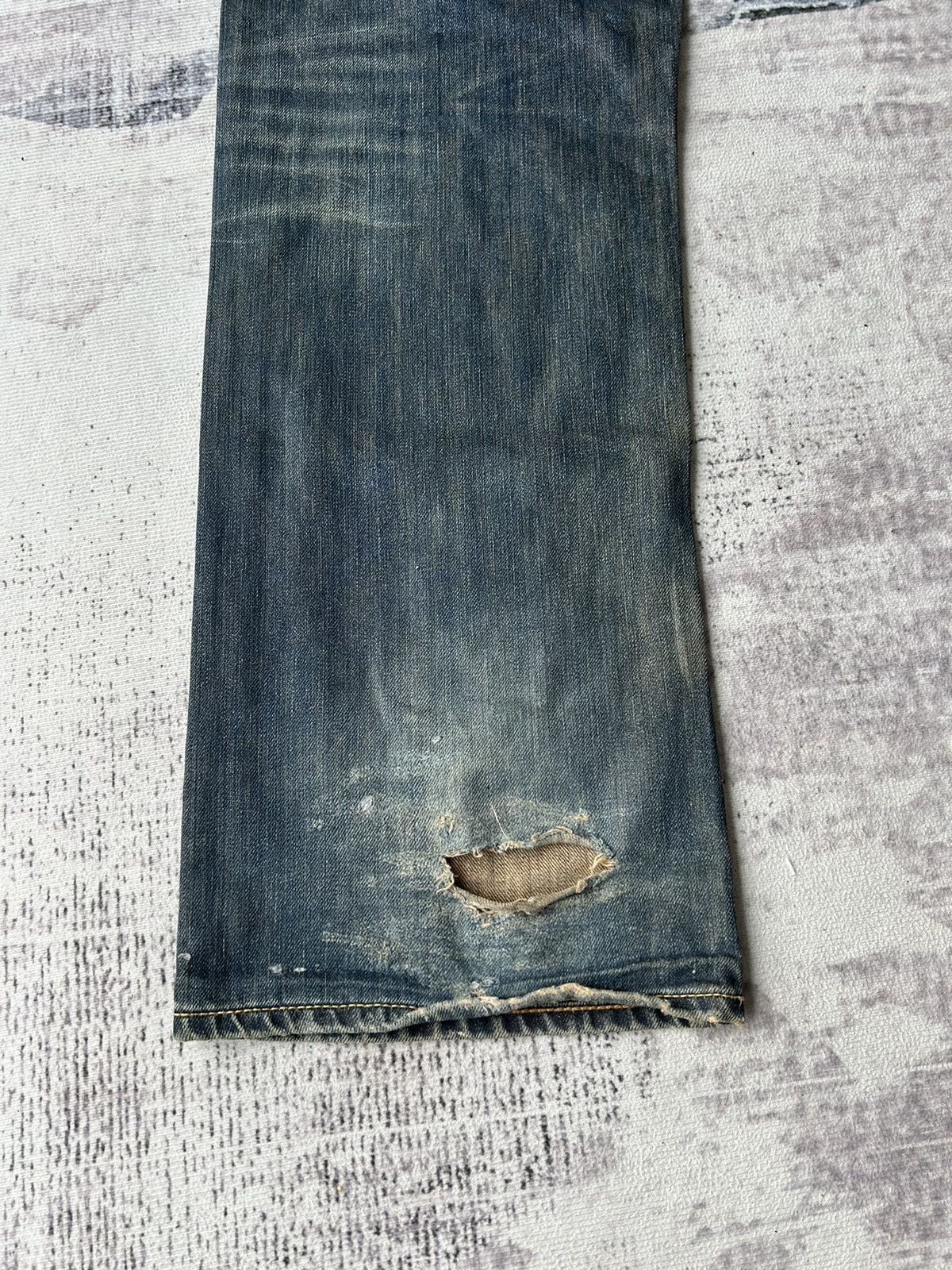 Ed Hardy Ed Hardy Big Spellout Denim Size US 34 / EU 50 - 14 Thumbnail