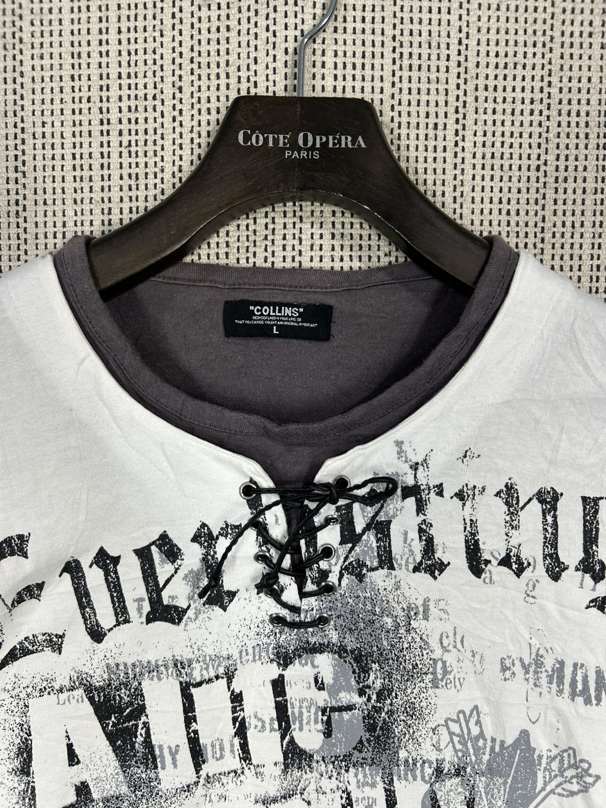 Seditionaries Vintage y2k avant grade tshirt collins street fashion size L Size US L / EU 52-54 / 3 - 5 Thumbnail