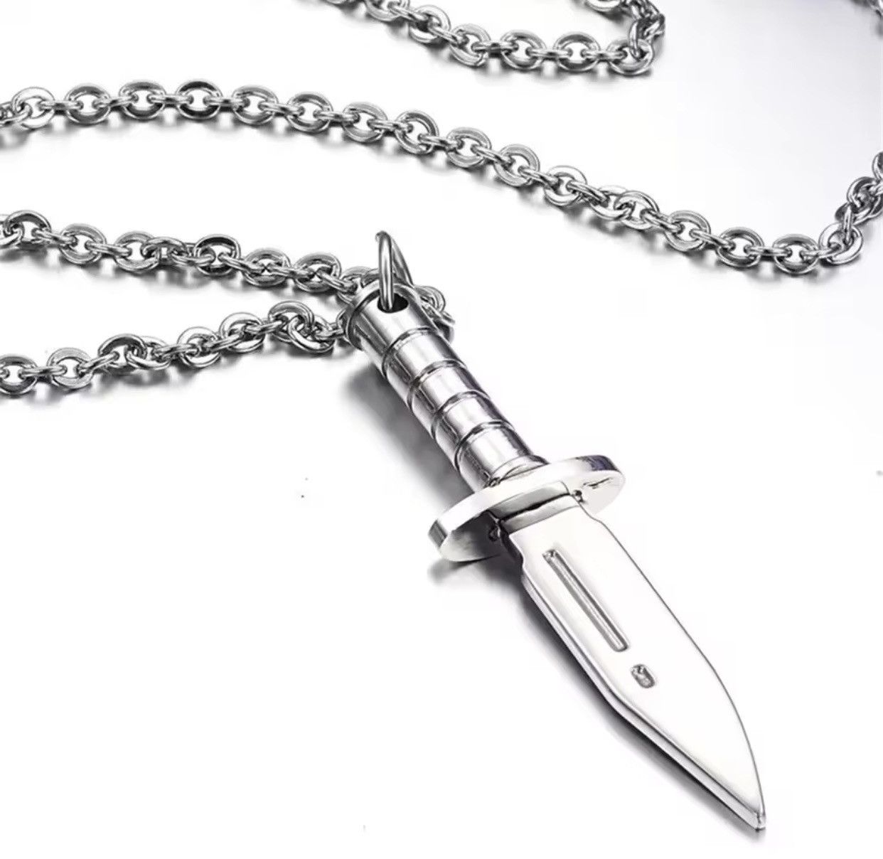 Vintage Gothic Knife Dagger Necklace Size ONE SIZE - 7 Thumbnail