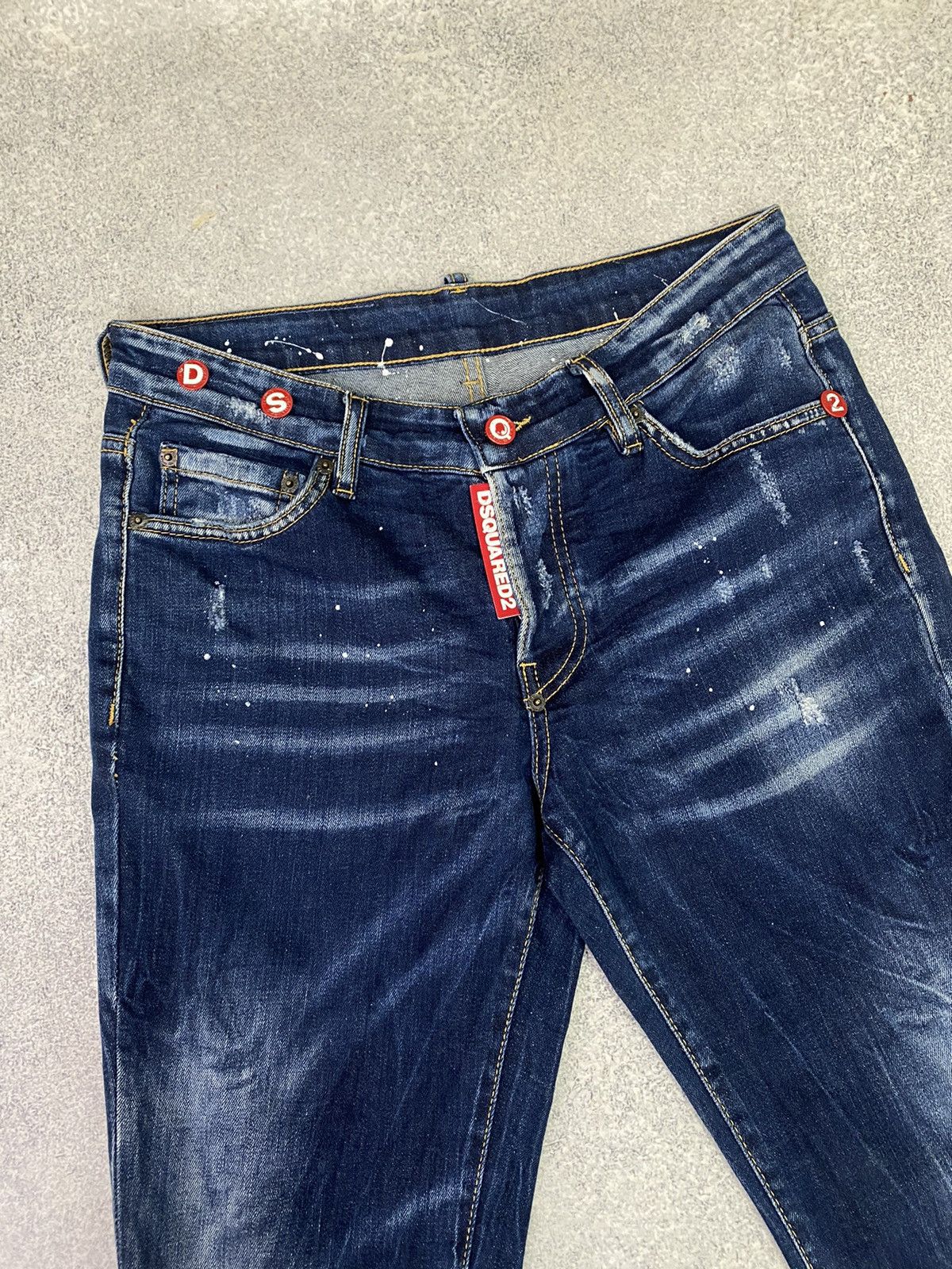 Dsquared2 × Vintage Vintage Dsquared2 Denim Blue Luxury Jeans Size US 31 - 8 Thumbnail