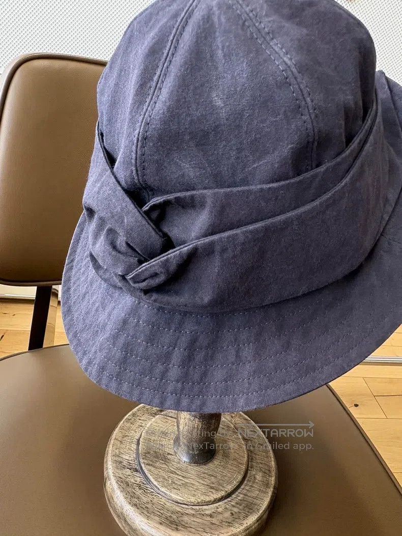 Chanel Chanel Dark blue big brim dress collar design fisherman's Size ONE SIZE - 6 Thumbnail