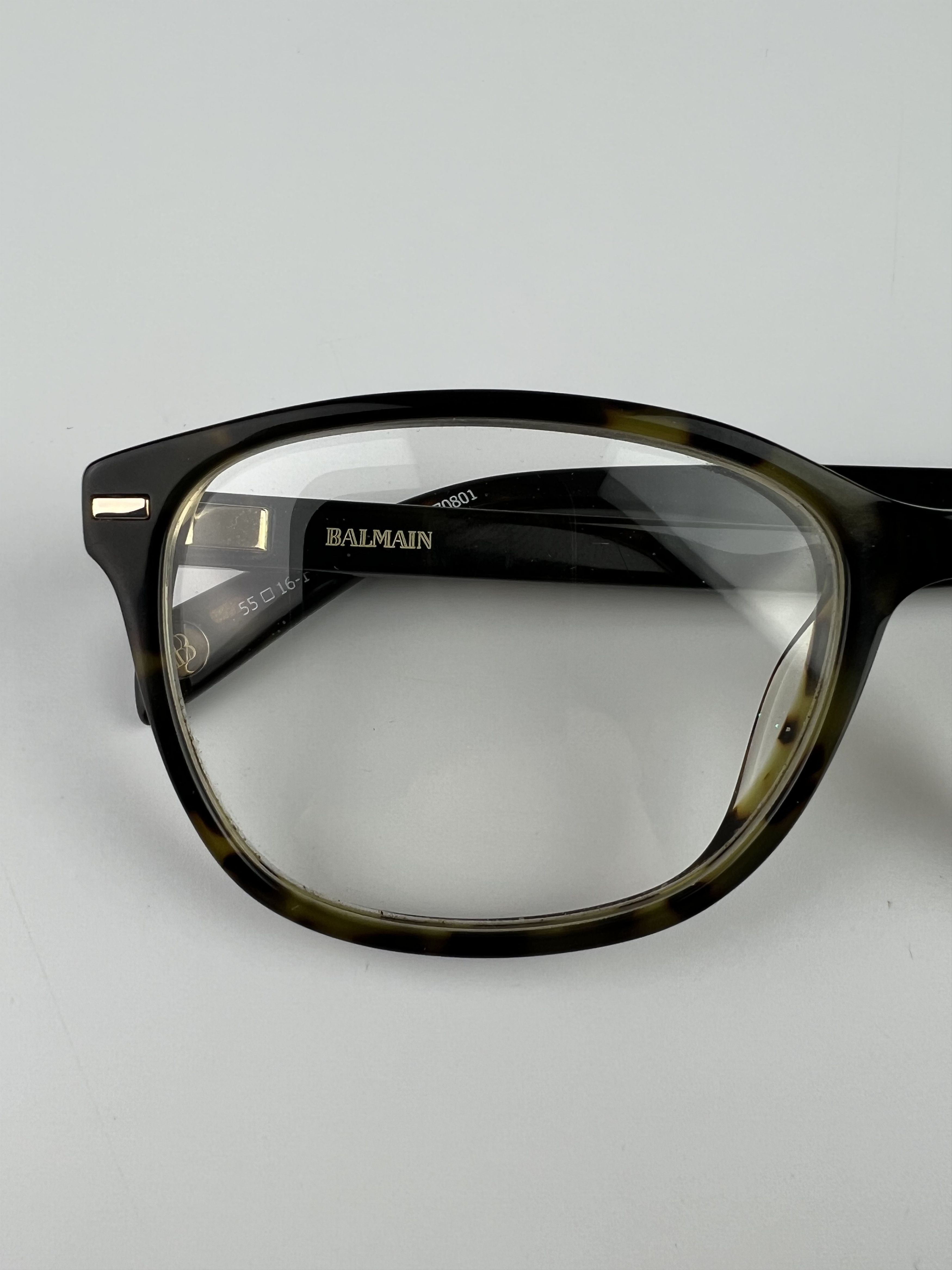 Balmain Vintage Balmain Glasses Frame 55-16-140 Tortoise BL1524S Size ONE SIZE - 8 Thumbnail