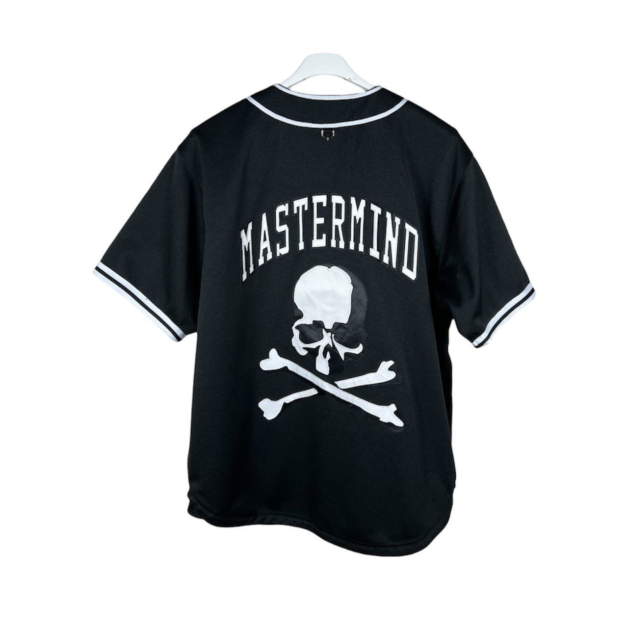 Mastermind Japan Mastermind Japan x Mitchell & Ness skull baseball jersey tee Size US XL / EU 56 / 4 - 2 Thumbnail