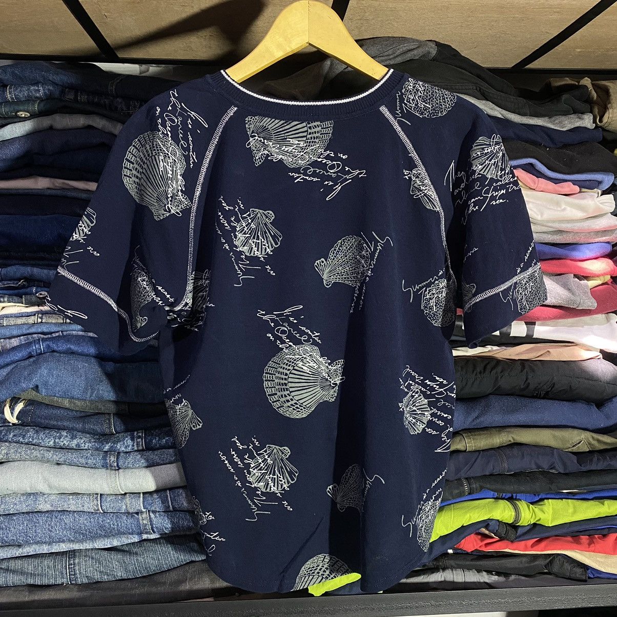 Lancel LANCEL ALLOVER SHORT SLEEVES Size L / US 10 / IT 46 - 2 Thumbnail