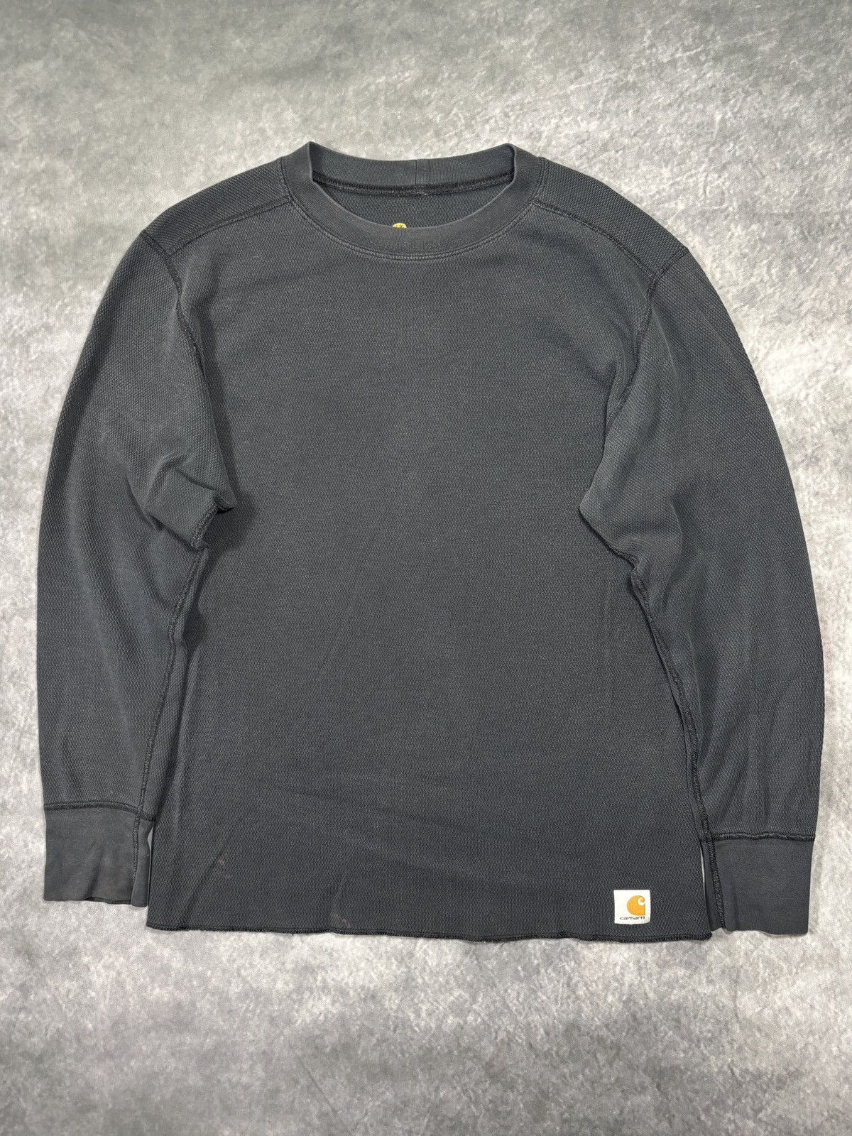 Carhartt Vintage Carhartt Thermal Longsleeve Thrashed Faded 1990s L Size US L / EU 52-54 / 3 - 2 Thumbnail