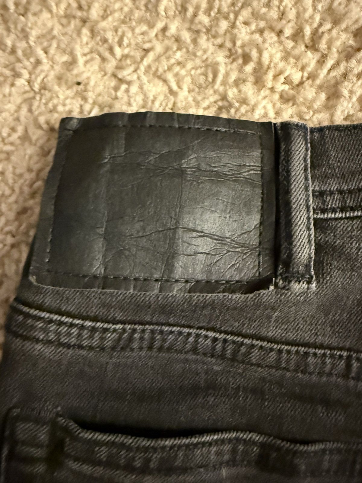Acne Studios Acne Studios Black Skinny/Slim Bla Konst Jeans Size 28" / US 6 / IT 42 - 5 Thumbnail