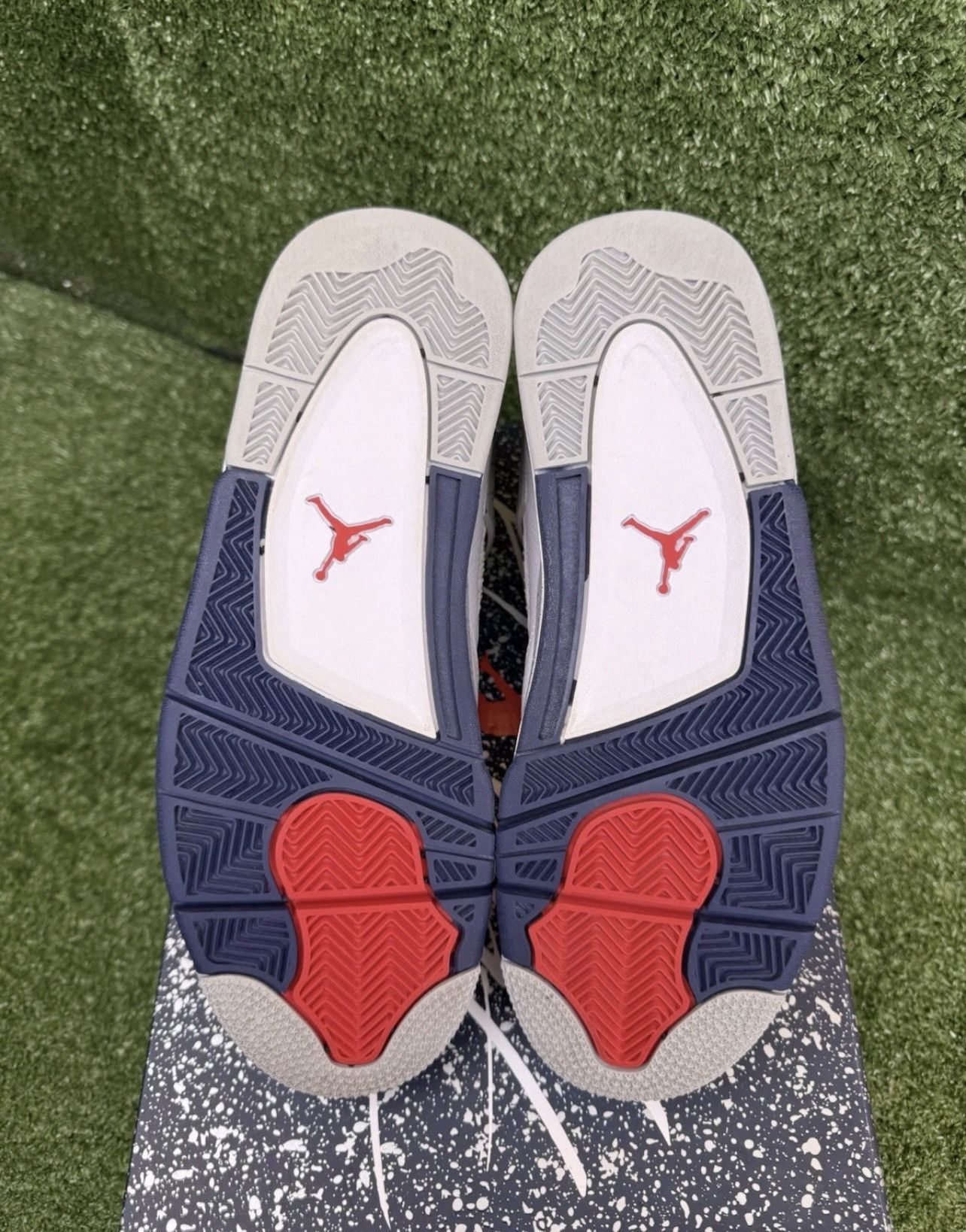 Jordan Brand Jordan 4 retro Midnight Navy Size US 9.5 / EU 42-43 - 5 Thumbnail