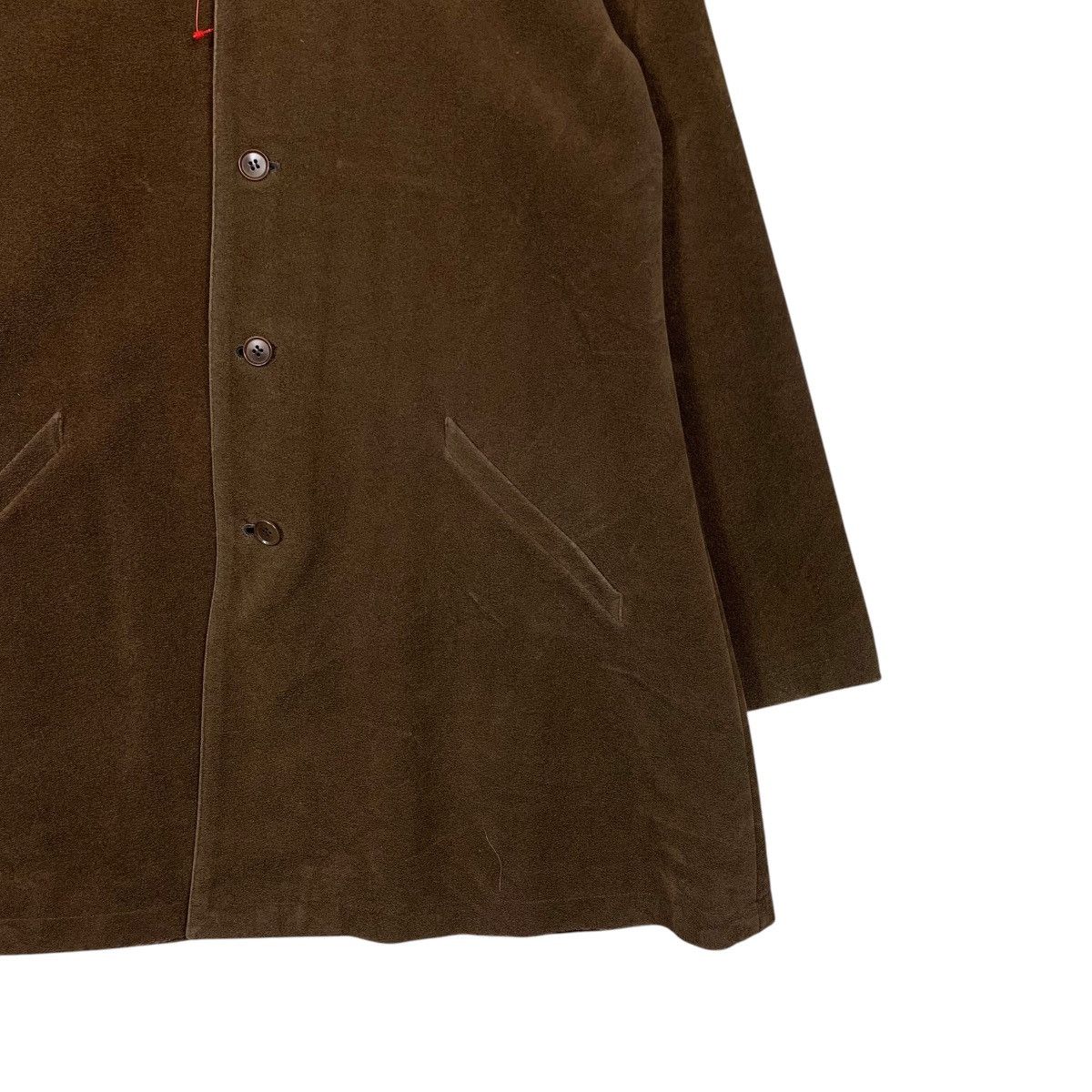 Japanese Brand INED Made in Japan Velvet Collar Coat Jacket #2290-C102 Size US M / EU 48-50 / 2 - 4 Thumbnail
