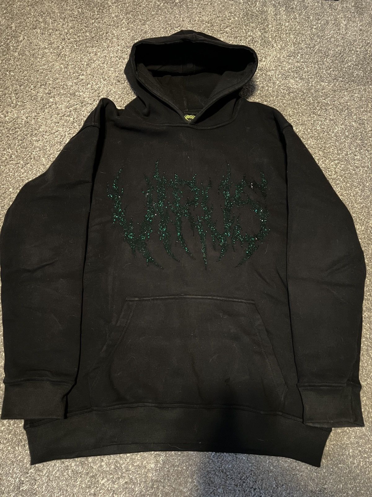 Other Streetwear Virus Rhinestone Grailed