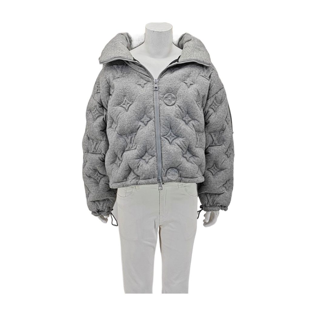 Louis Vuitton Louis Vuitton Monogram Cashmere Down Jacket Size S Size US S / EU 44-46 / 1 - 1 Thumbnail
