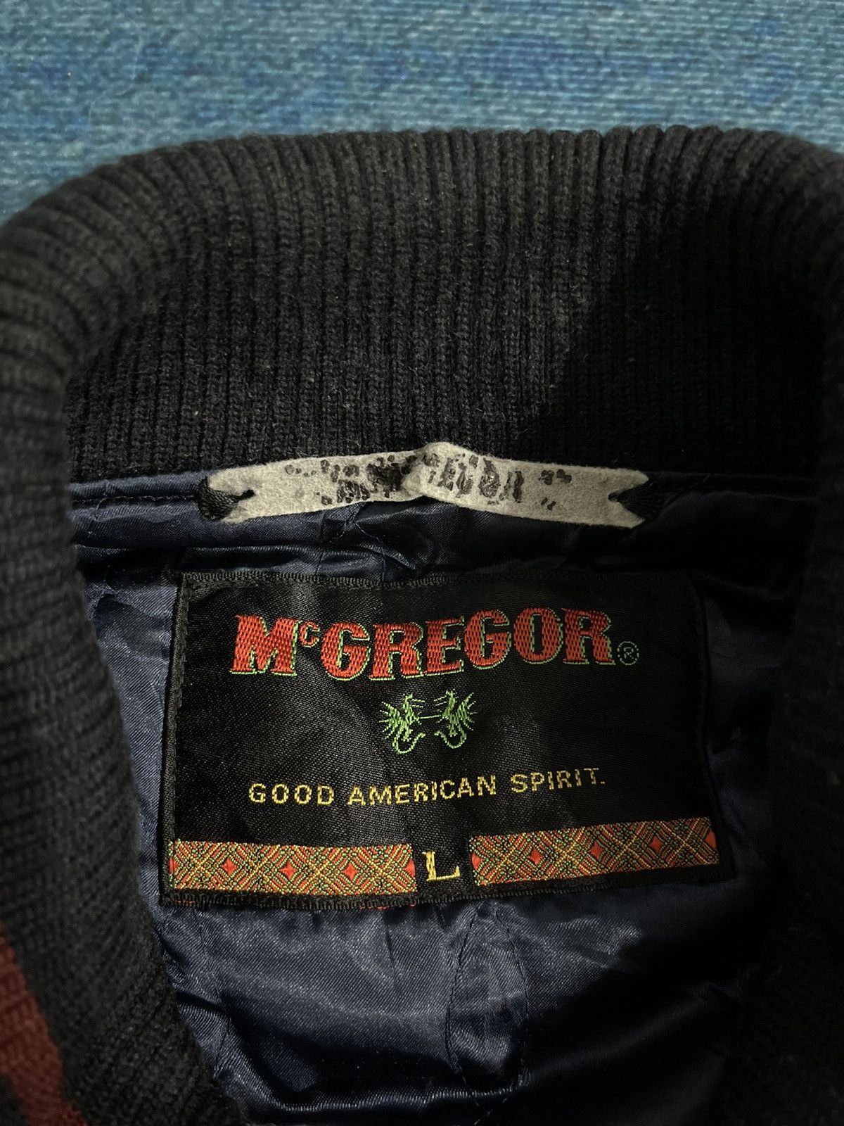 Vintage Vintage McGregor Varsity Wool Jacket Size US L / EU 52-54 / 3 - 14 Thumbnail
