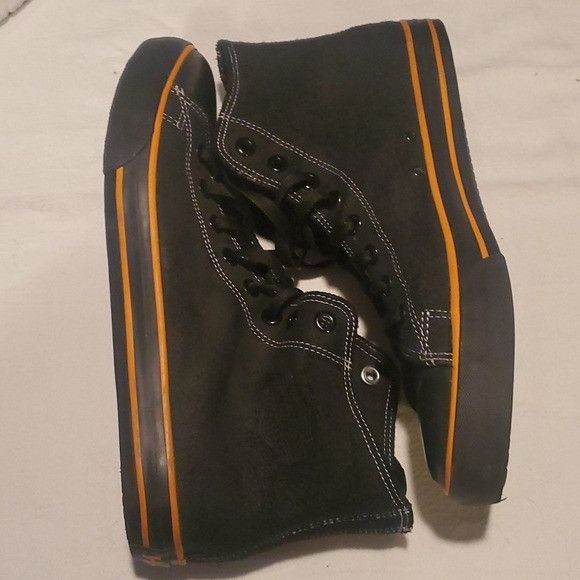 Harley Davidson Harley-Davidson Men's Nathan High Top Sz. 9.5 Sneakers Casua Size US 9.5 / EU 42-43 - 4 Thumbnail