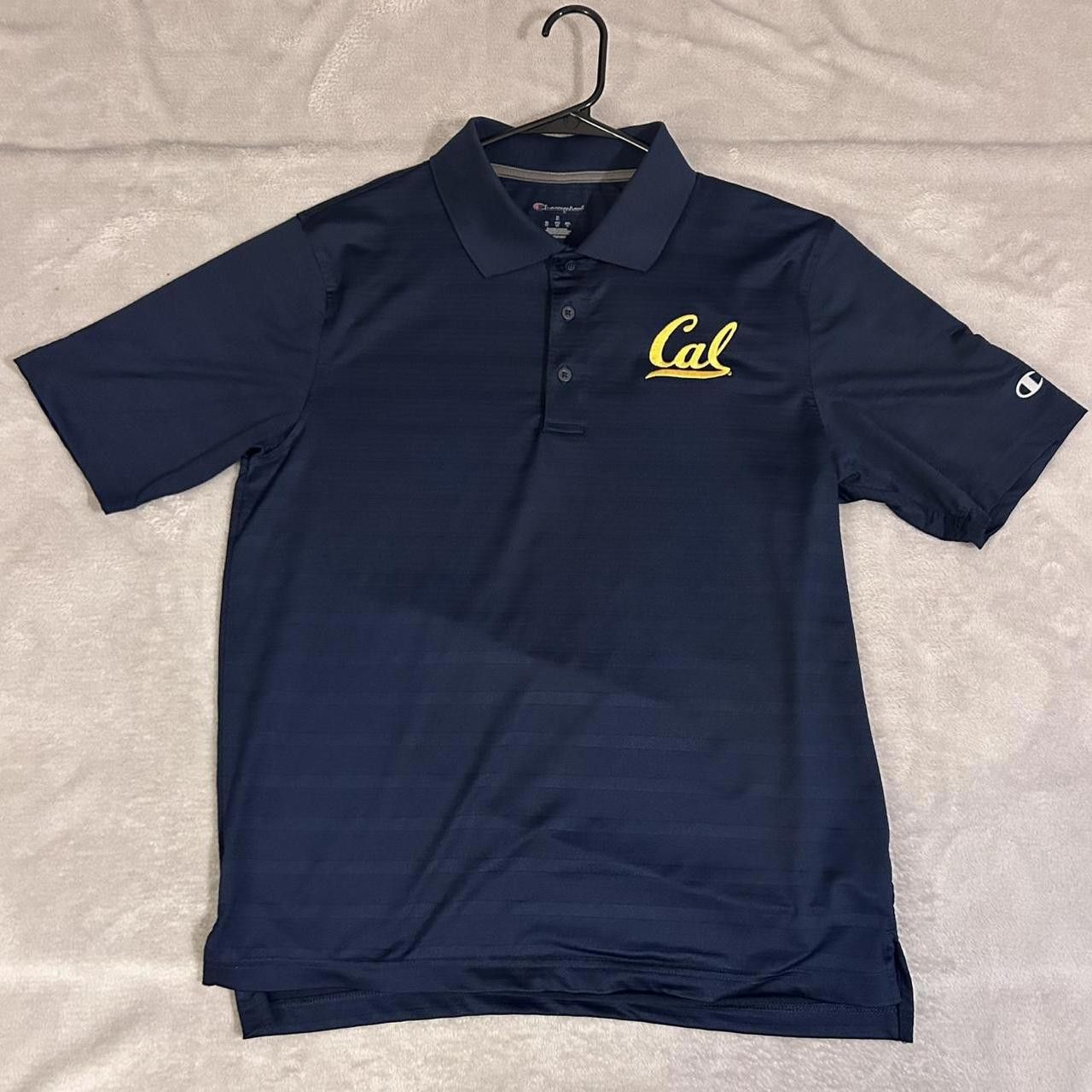Champion Champion Men's Navy and Yellow Polo-shirt Size US S / EU 44-46 / 1 - 1 Thumbnail