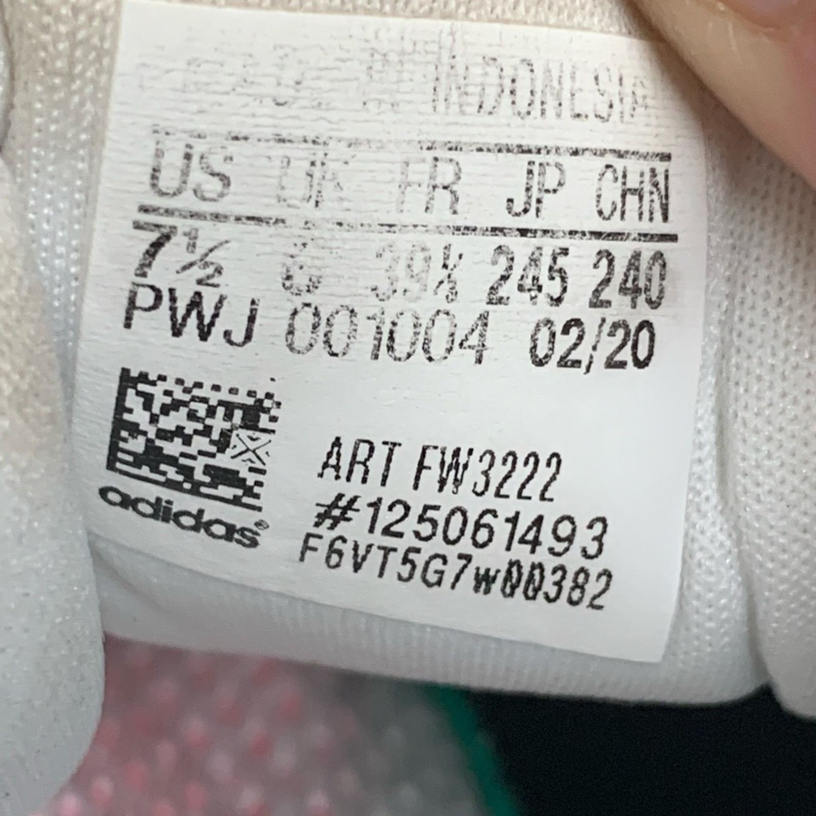 Adidas WOMENS ADIDAS DURAMO SL RUNNING SHOES SIZE 7.5 WHITE & ROSE Size US 7.5 / IT 37.5 - 5 Thumbnail