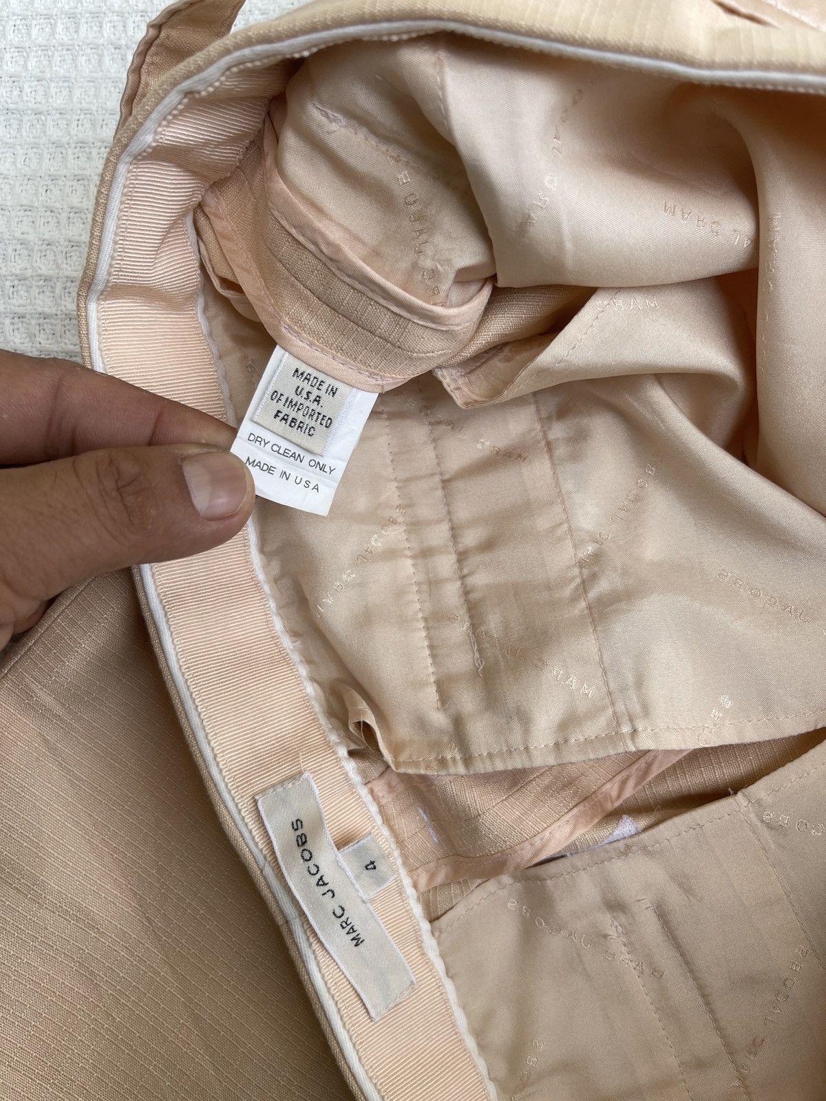Marc Jacobs Rare🔥Combo Set Marc Jacobs Crop Pants & Belt Marc Jacobs Size 30" / US 8 / IT 44 - 9 Thumbnail