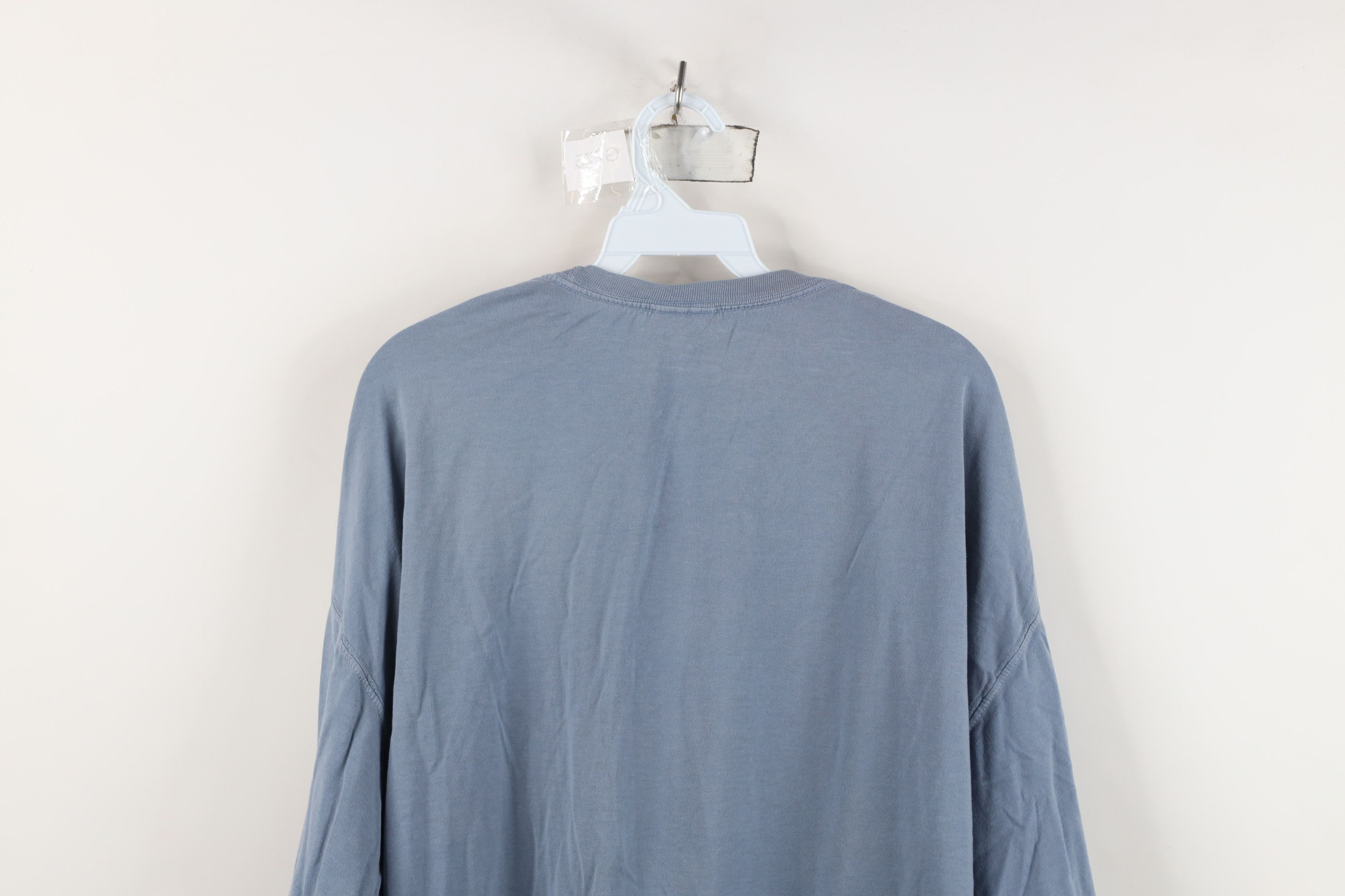 Vintage Vintage 90s Y2K Streetwear Stonewash Long Sleeve T-Shirt Size US XXL / EU 58 / 5 - 13 Thumbnail