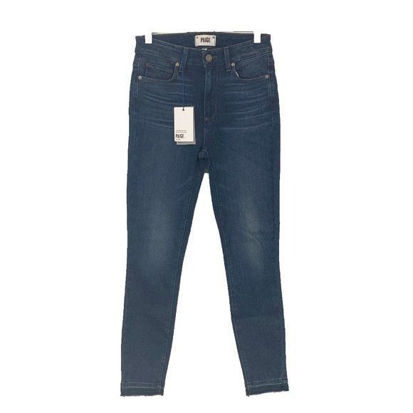 Paige Paige Hoxton High Waist Ankle Skinny Jeans Size 26" / US 2 / IT 38 - 2 Thumbnail