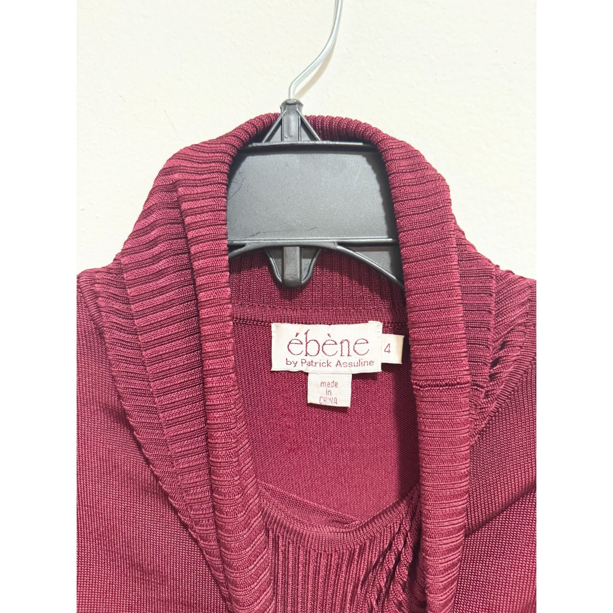 Vintage Ebene by Patrick Assuline Turtleneck Sweater Size 4 Size S / US 4 / IT 40 - 10 Thumbnail