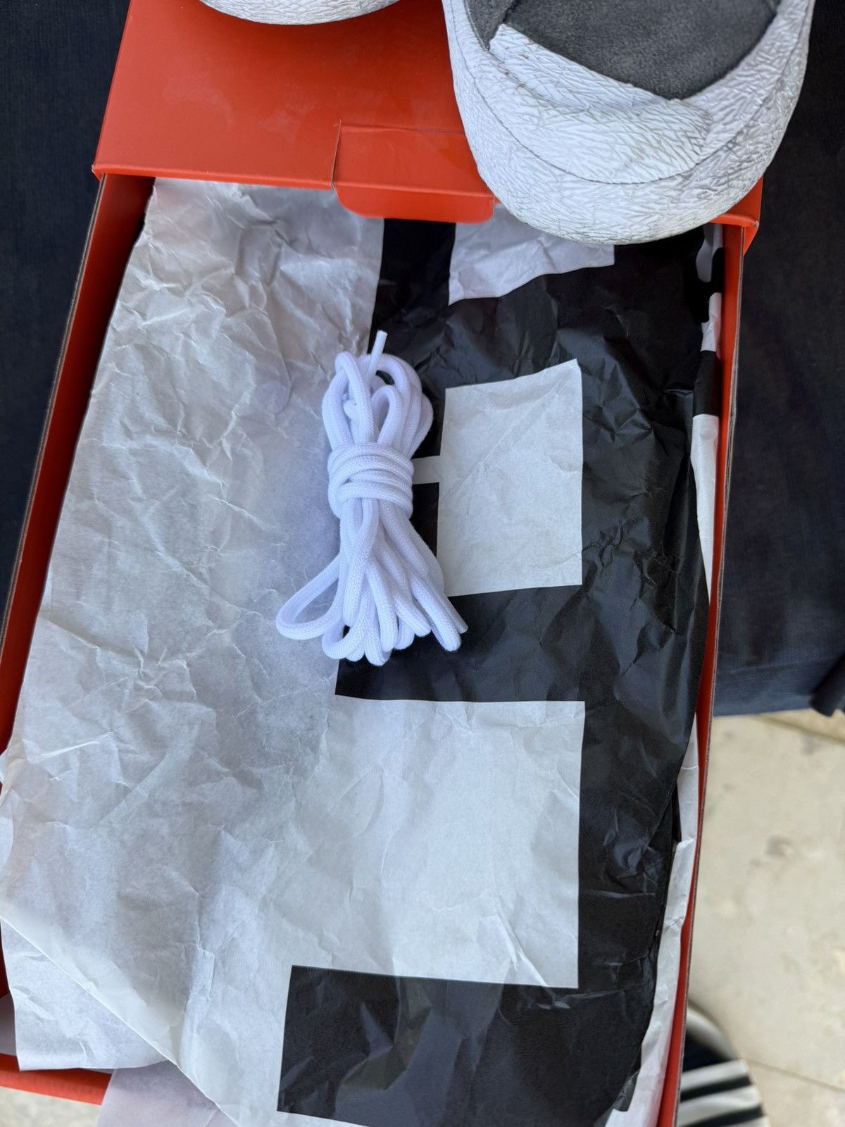 Nike × Sacai Nike x Sacai Blazer Low Dark/Grey/Black/White Size US 10.5 / EU 43-44 - 6 Thumbnail