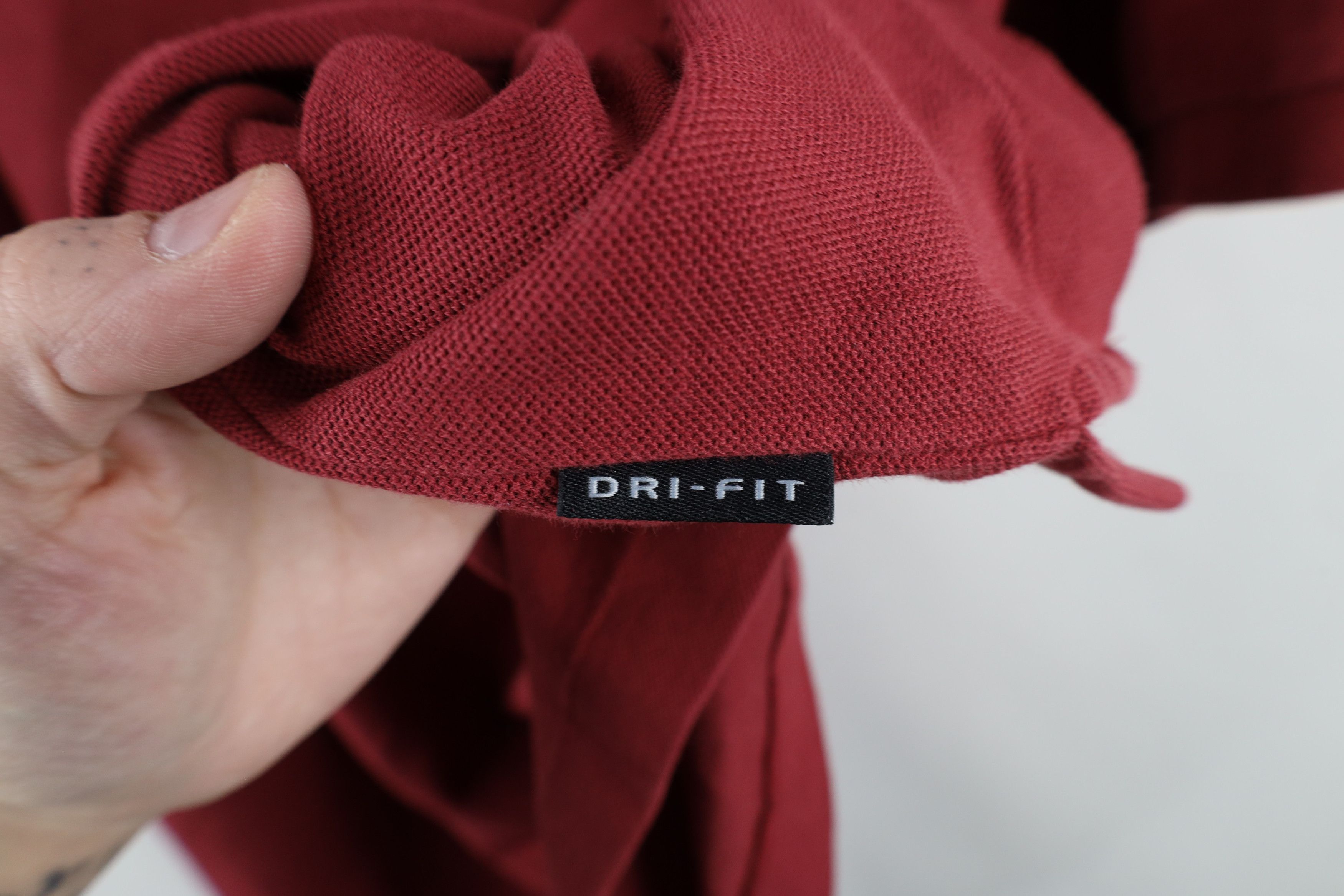 Nike × Vintage Vintage Nike Golf Scott Mini Swoosh Golf Polo Shirt Red Size US XXL / EU 58 / 5 - 7 Thumbnail