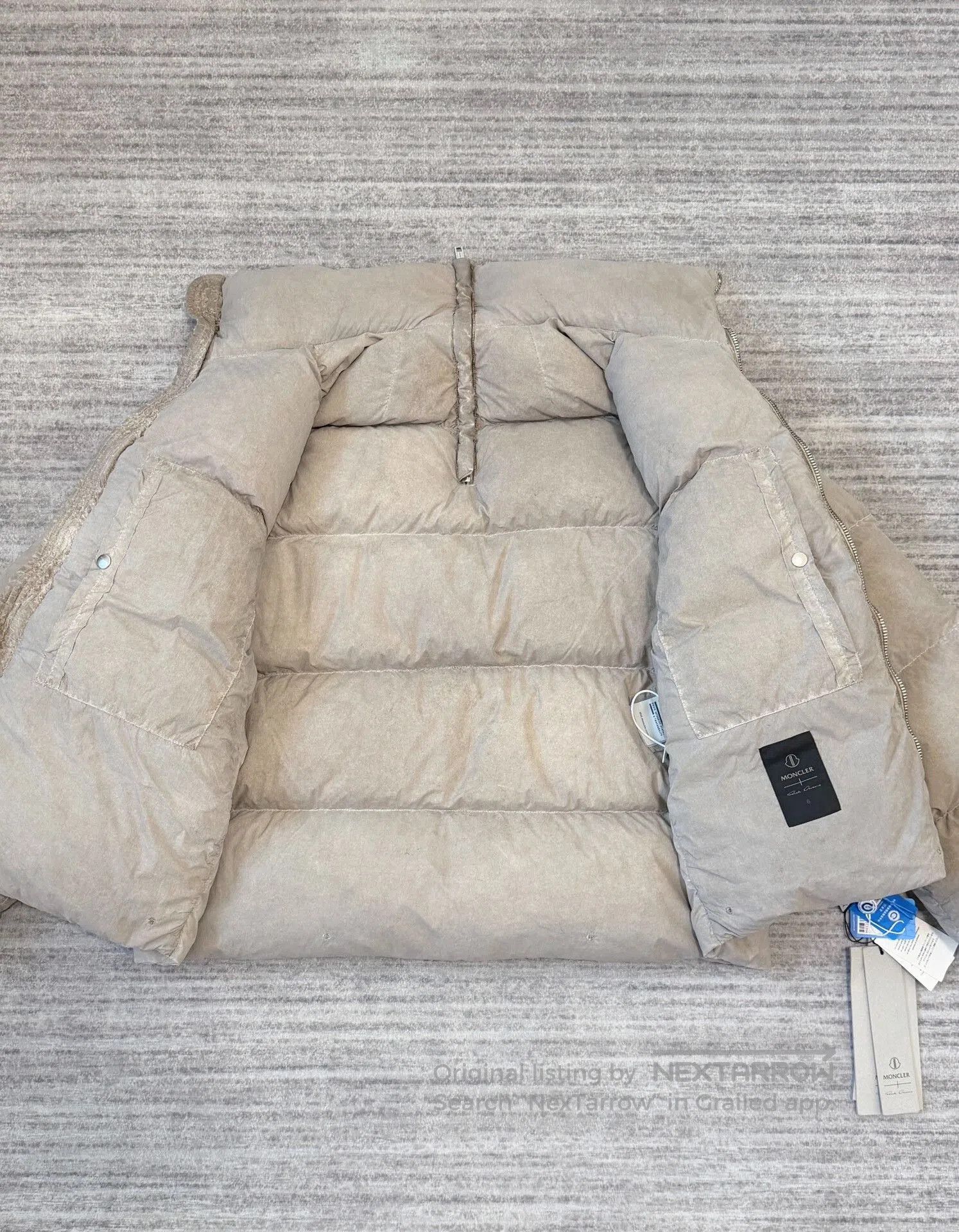 Moncler Genius Rick Owens Moncler Cyclopic Giubbotto. Size US S / EU 44-46 / 1 - 3 Thumbnail